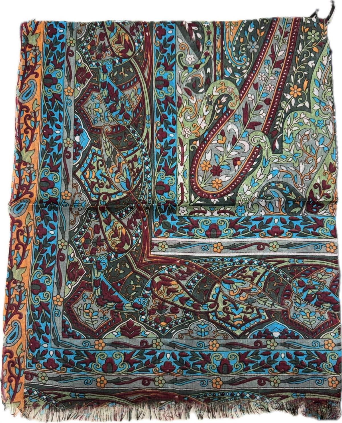 Armanda Etro Desen Şal 11092024-Model 02