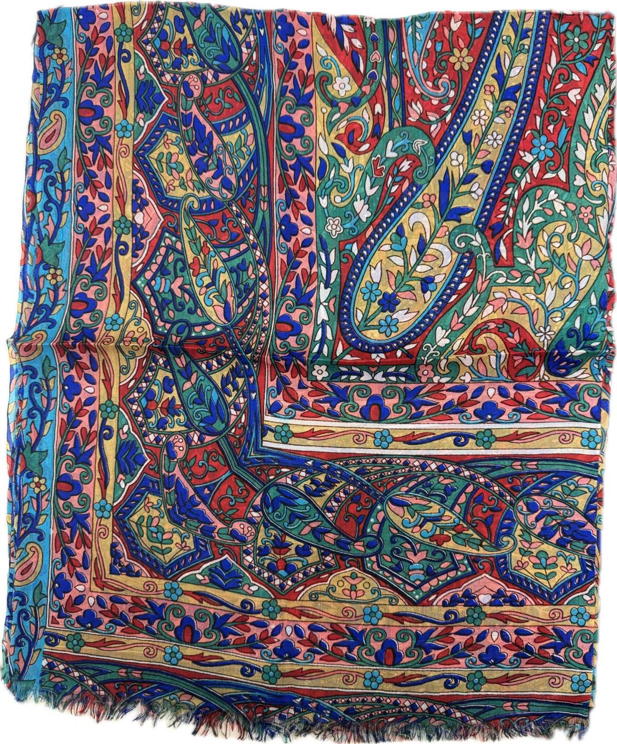Armanda Etro Desen Şal 11092024-Model 01