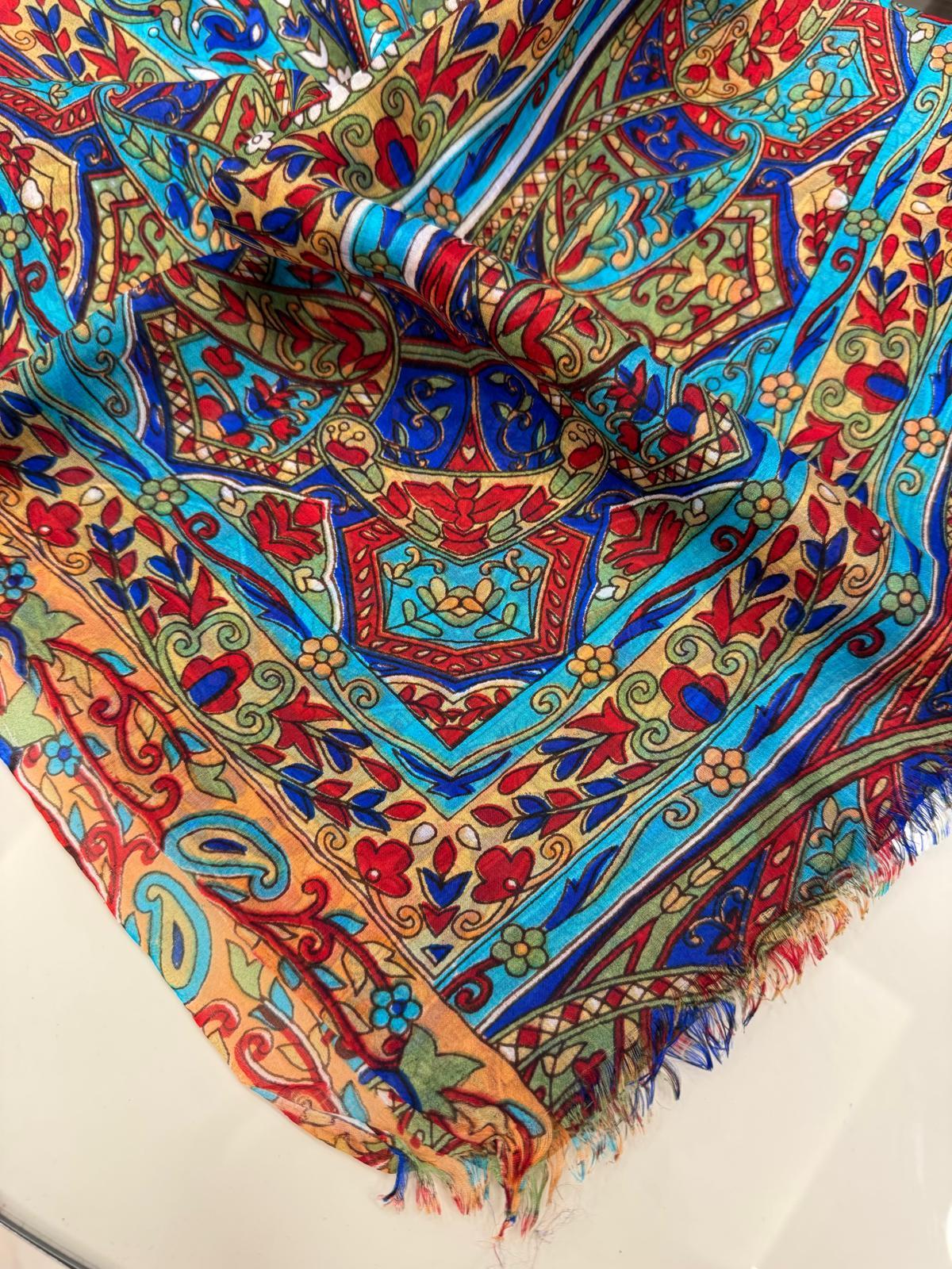 Armanda Etro Desen Şal 11092024-Model 07