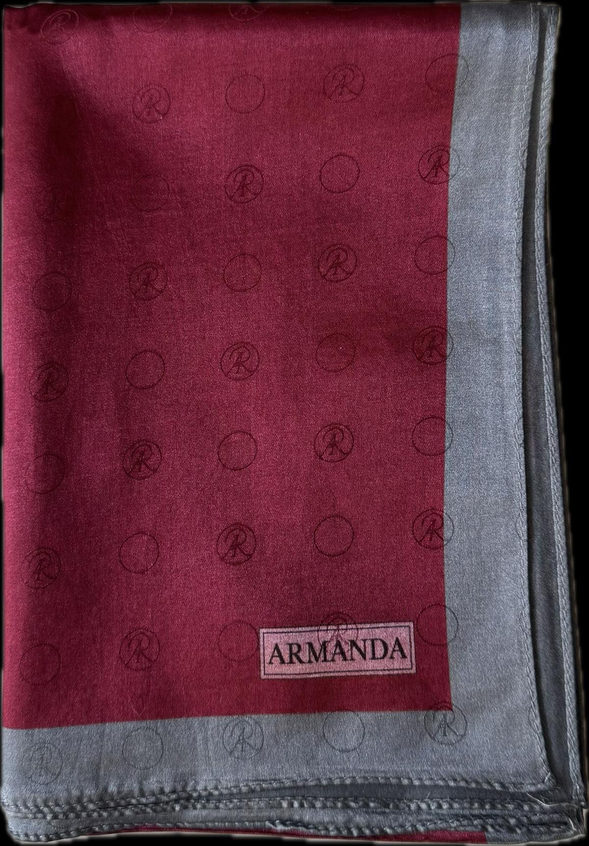 Armanda Hologram Şal 3371-Bordo