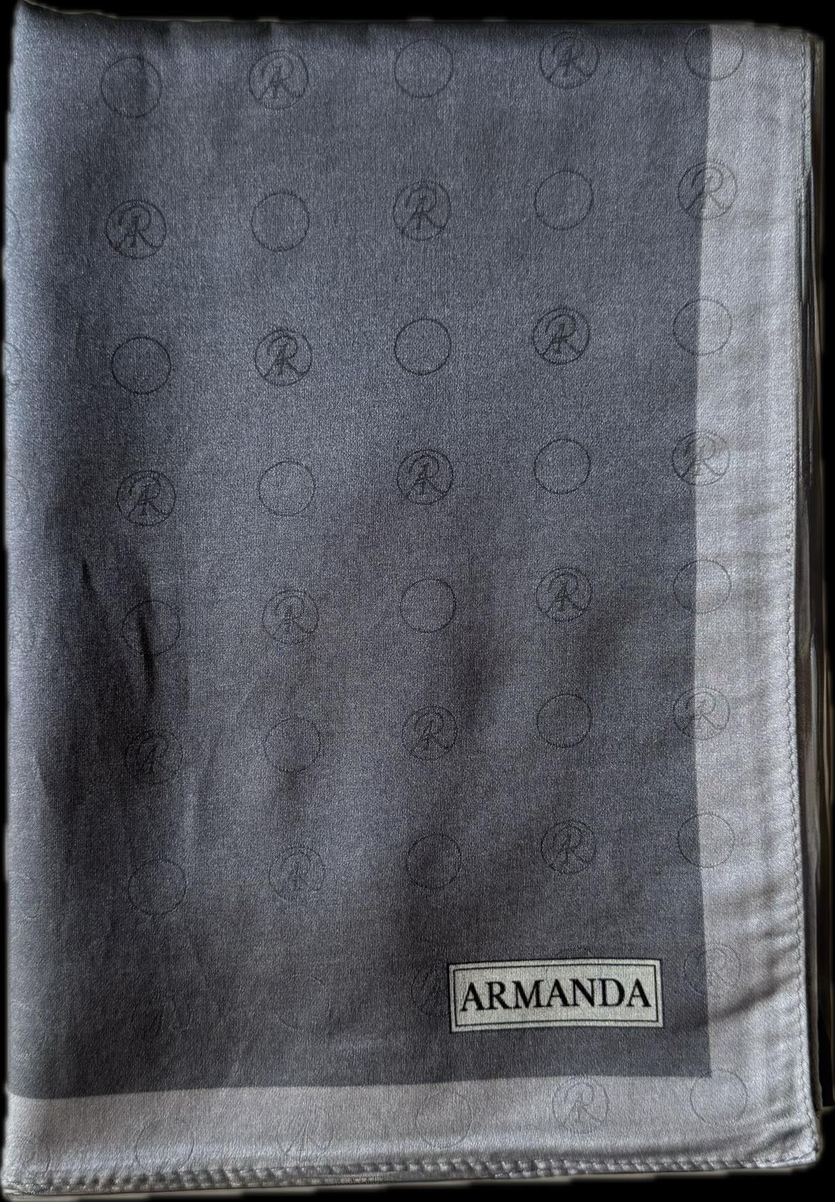 Armanda Hologram Şal 3371-Füme