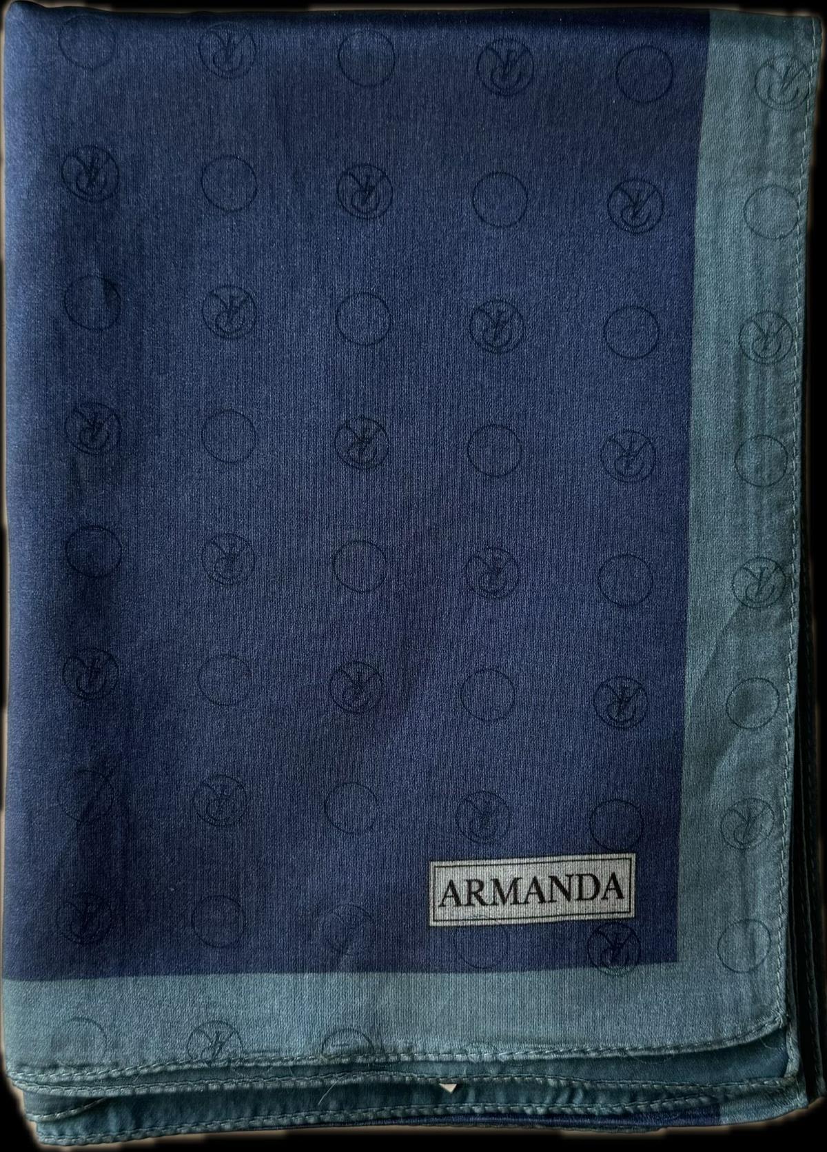 Armanda Hologram Şal 3371-Lacivert