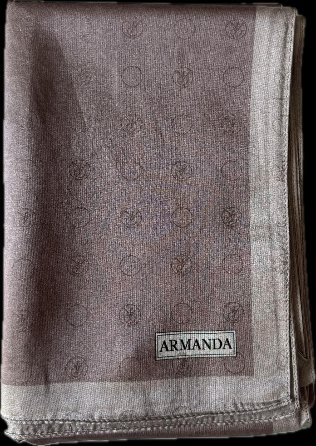 Armanda Hologram Şal 3371-Vizon