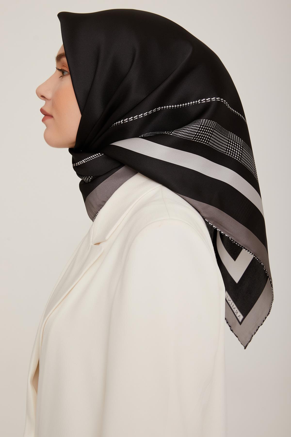 Armine İpek Saten Eşarp 8811D-05
