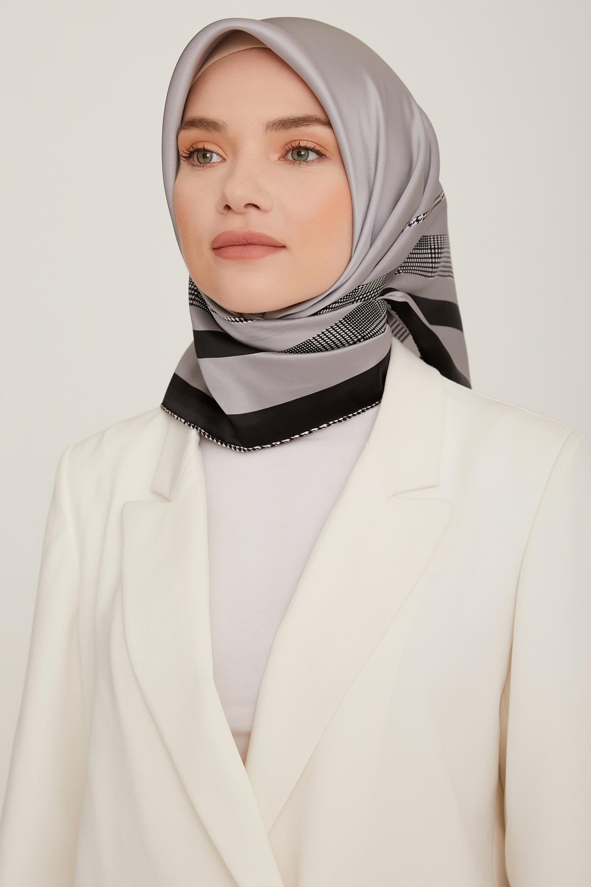 Armine İpek Saten Eşarp 8811D-32