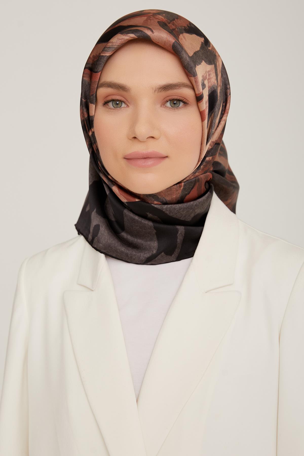 Armine İpek Saten Eşarp 8815D-50