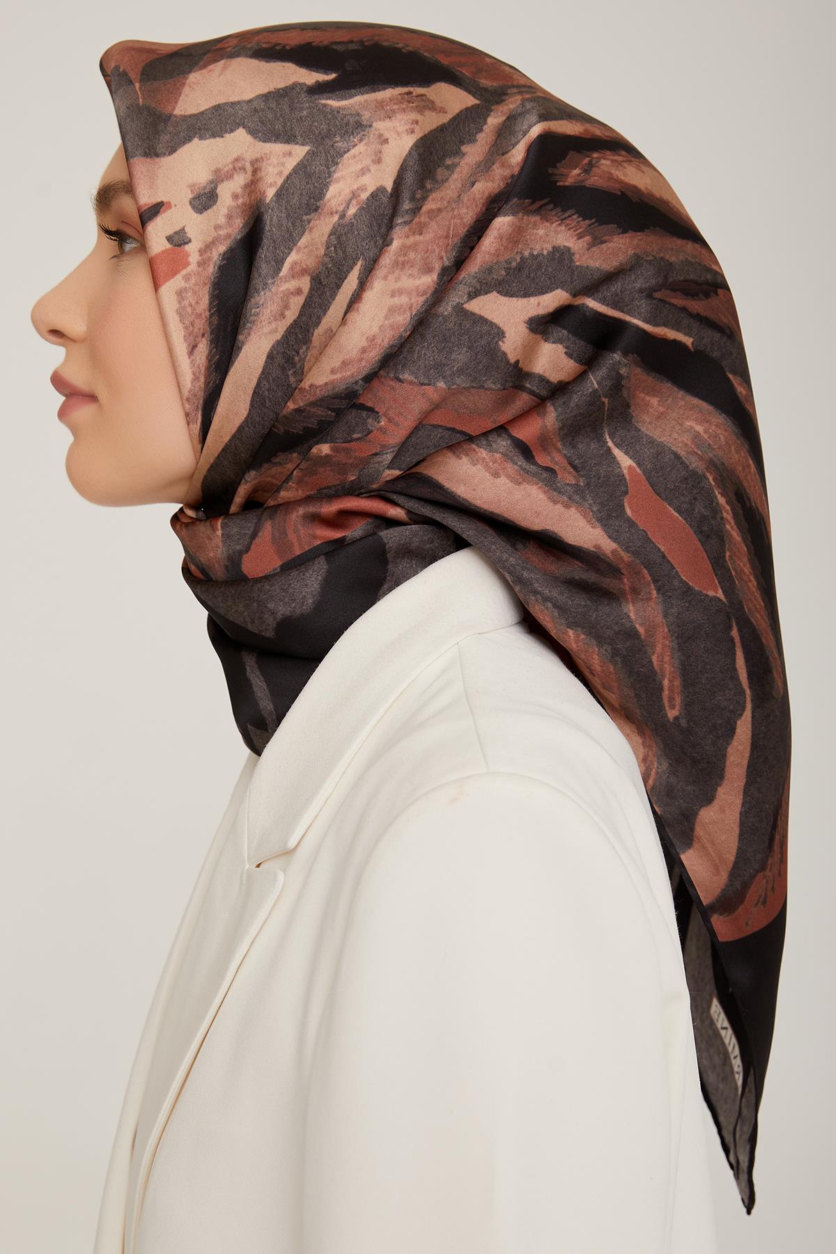 Armine İpek Saten Eşarp 8815D-50