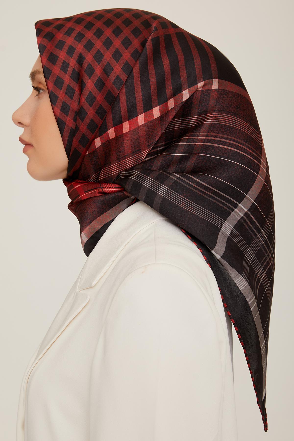 Armine İpek Saten Eşarp 8824D-01