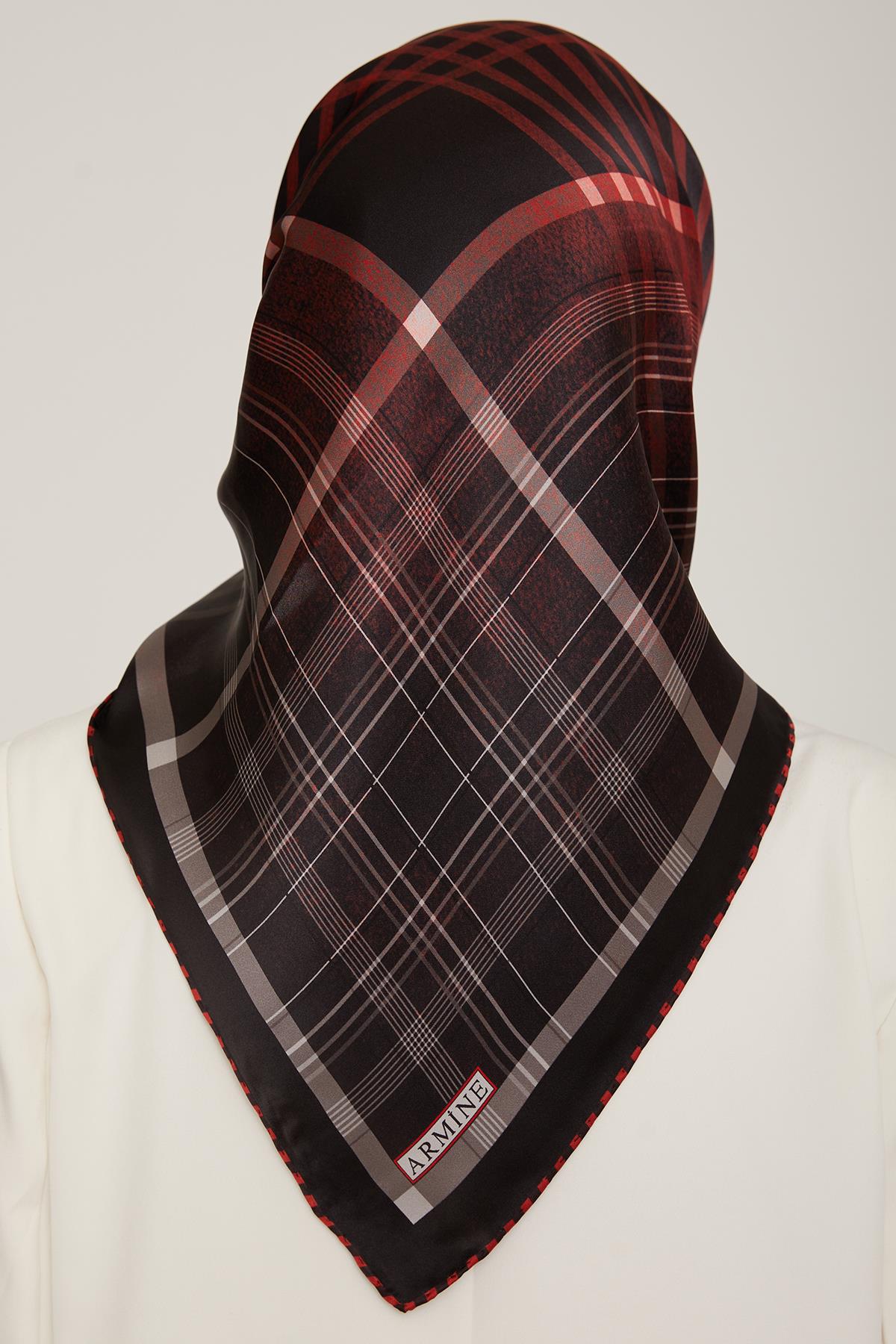 Armine İpek Saten Eşarp 8824D-01