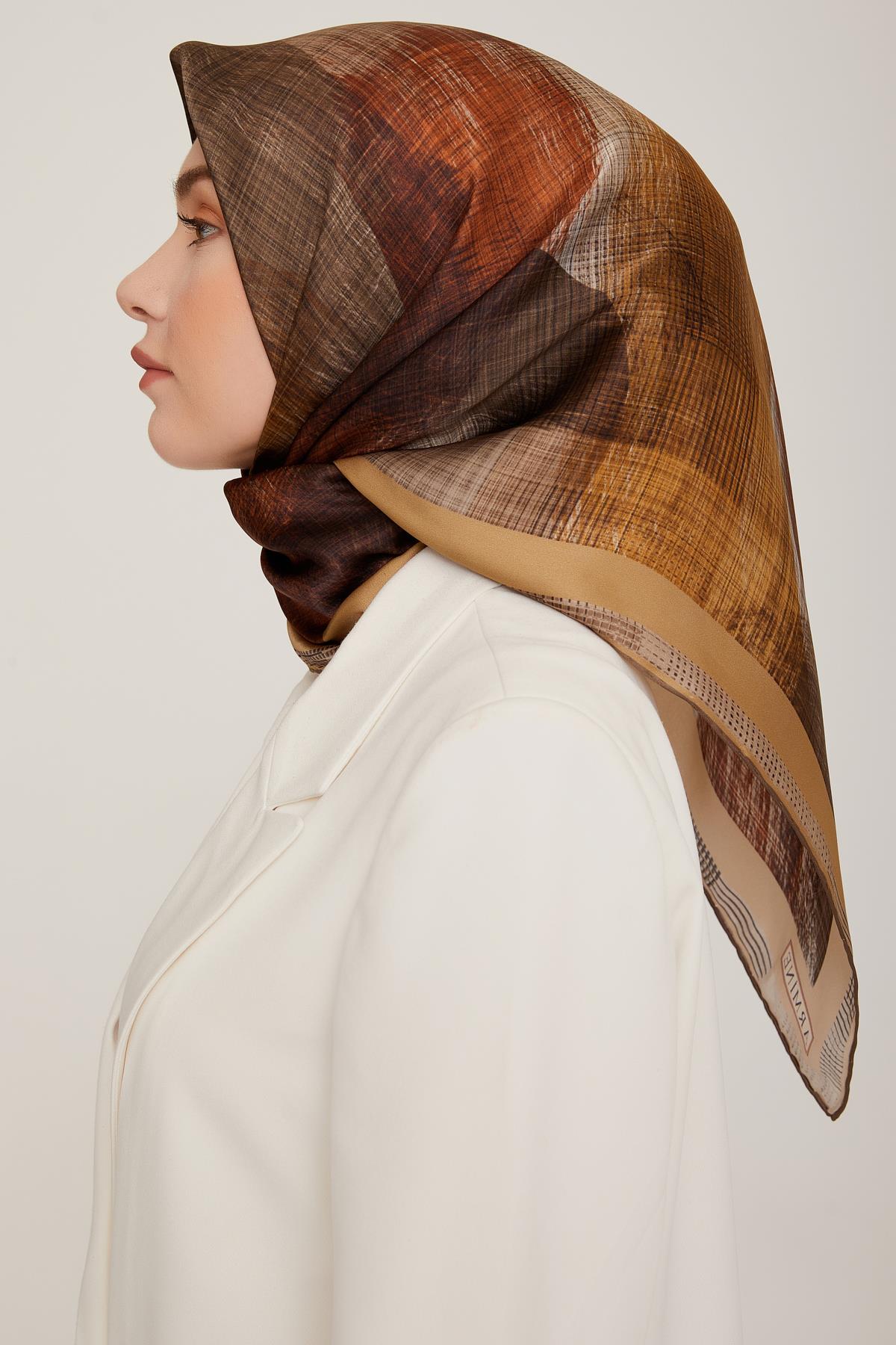 Armine İpek Saten Eşarp 8830D-04