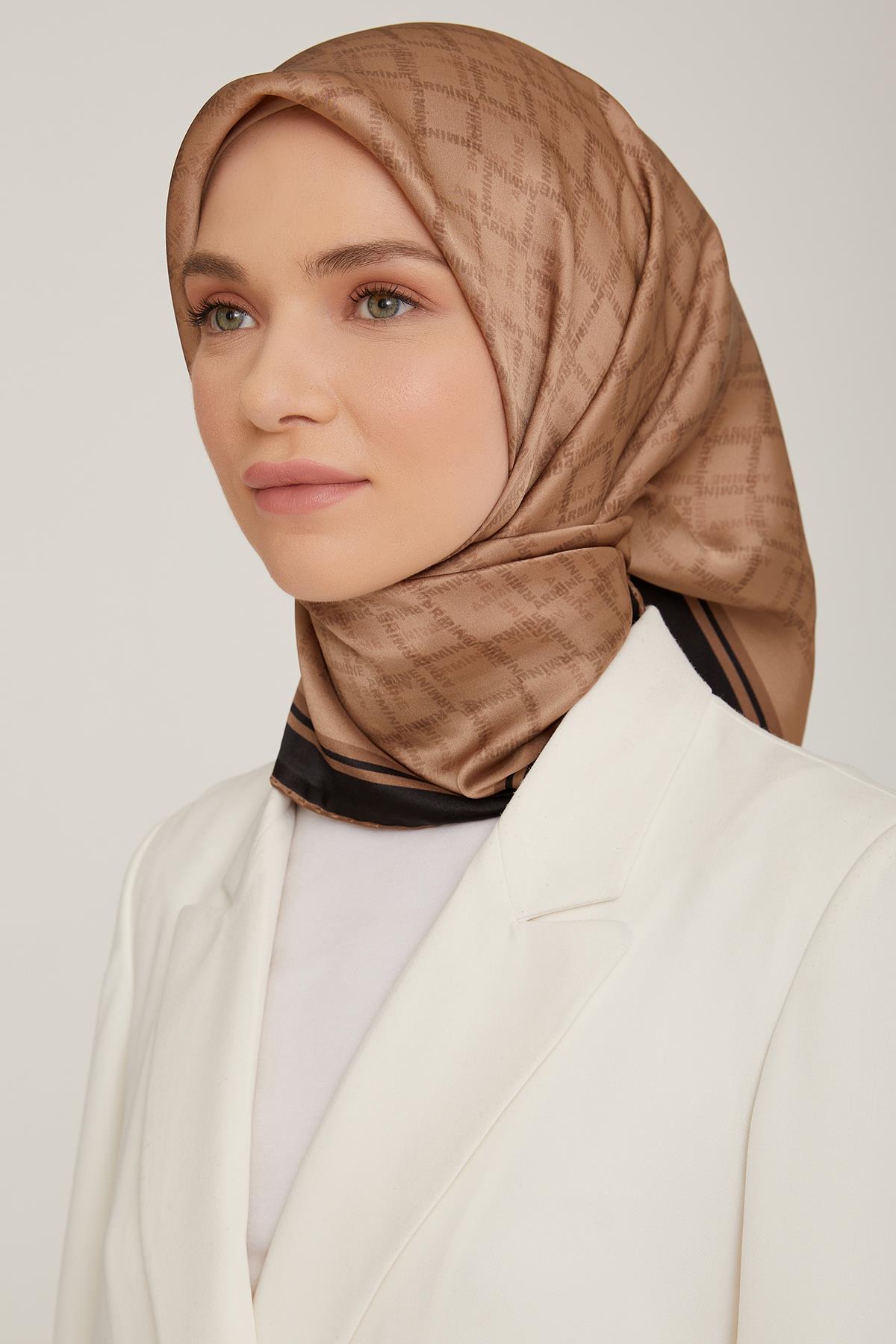 Armine İpek Saten Eşarp 8832D-05