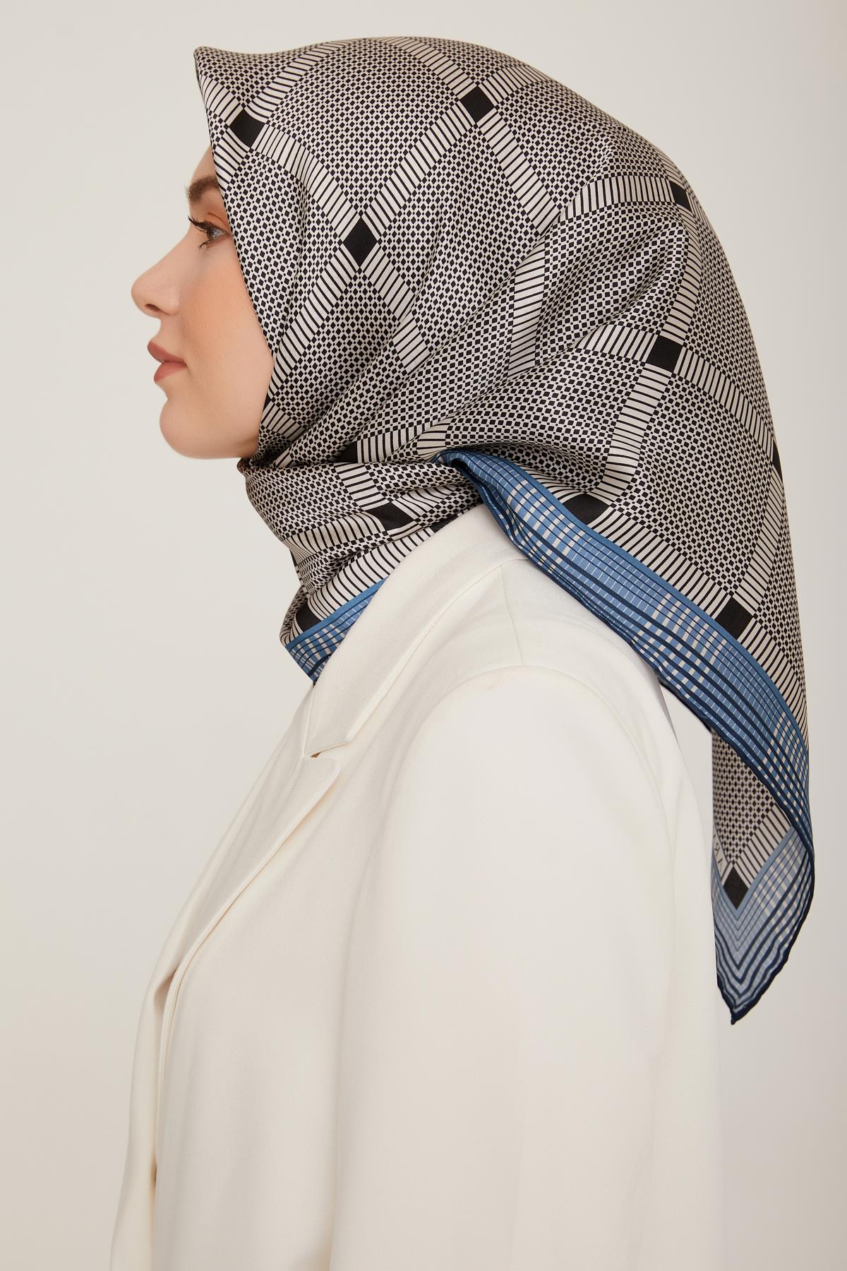 Armine İpek Saten Eşarp 8838D-34