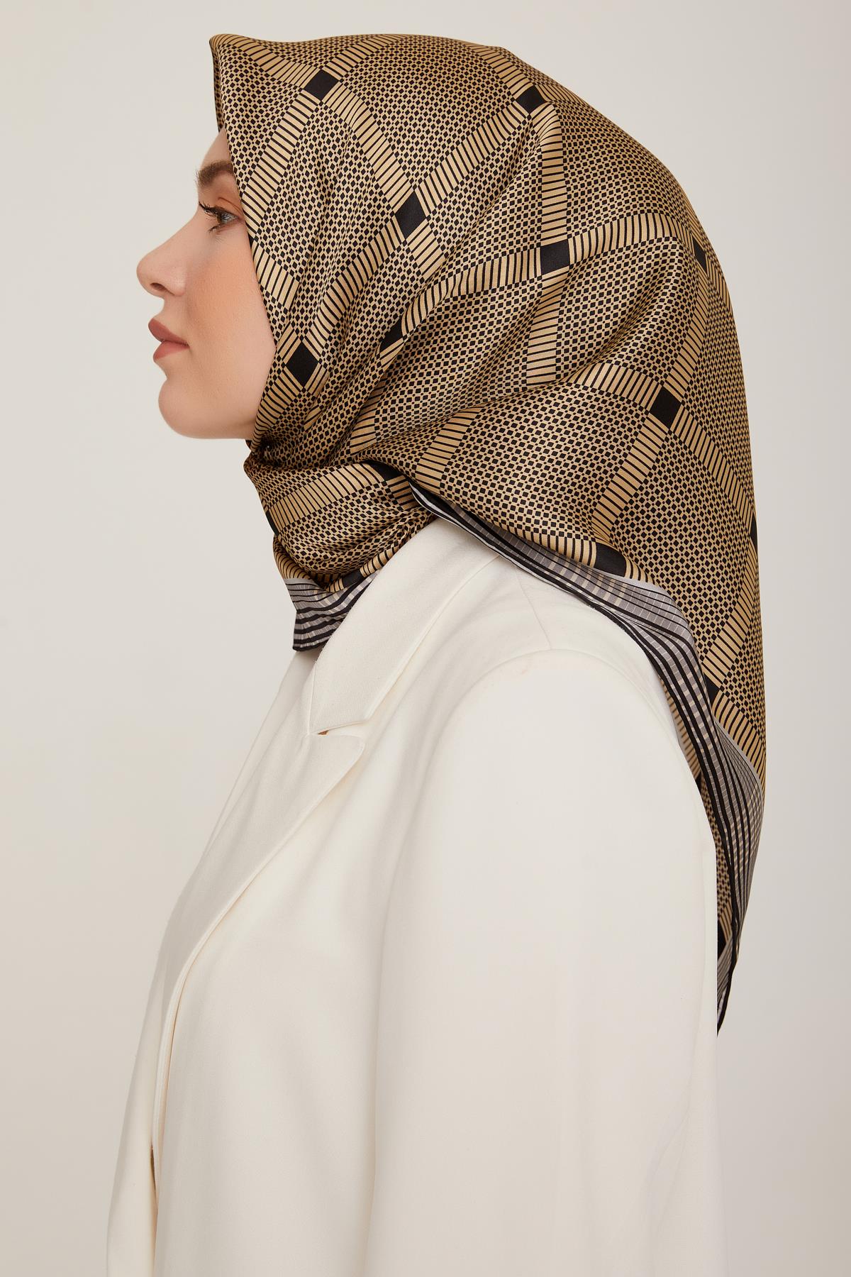 Armine İpek Saten Eşarp 8838D-35