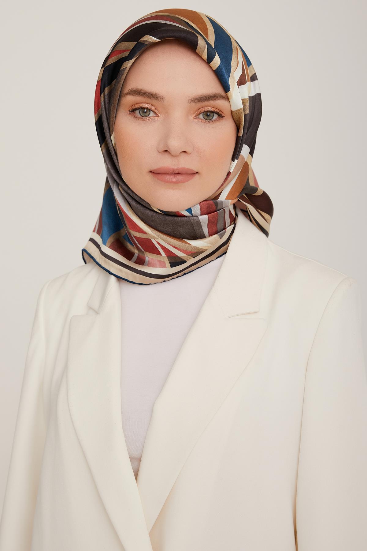 Armine İpek Saten Eşarp 8843D-36