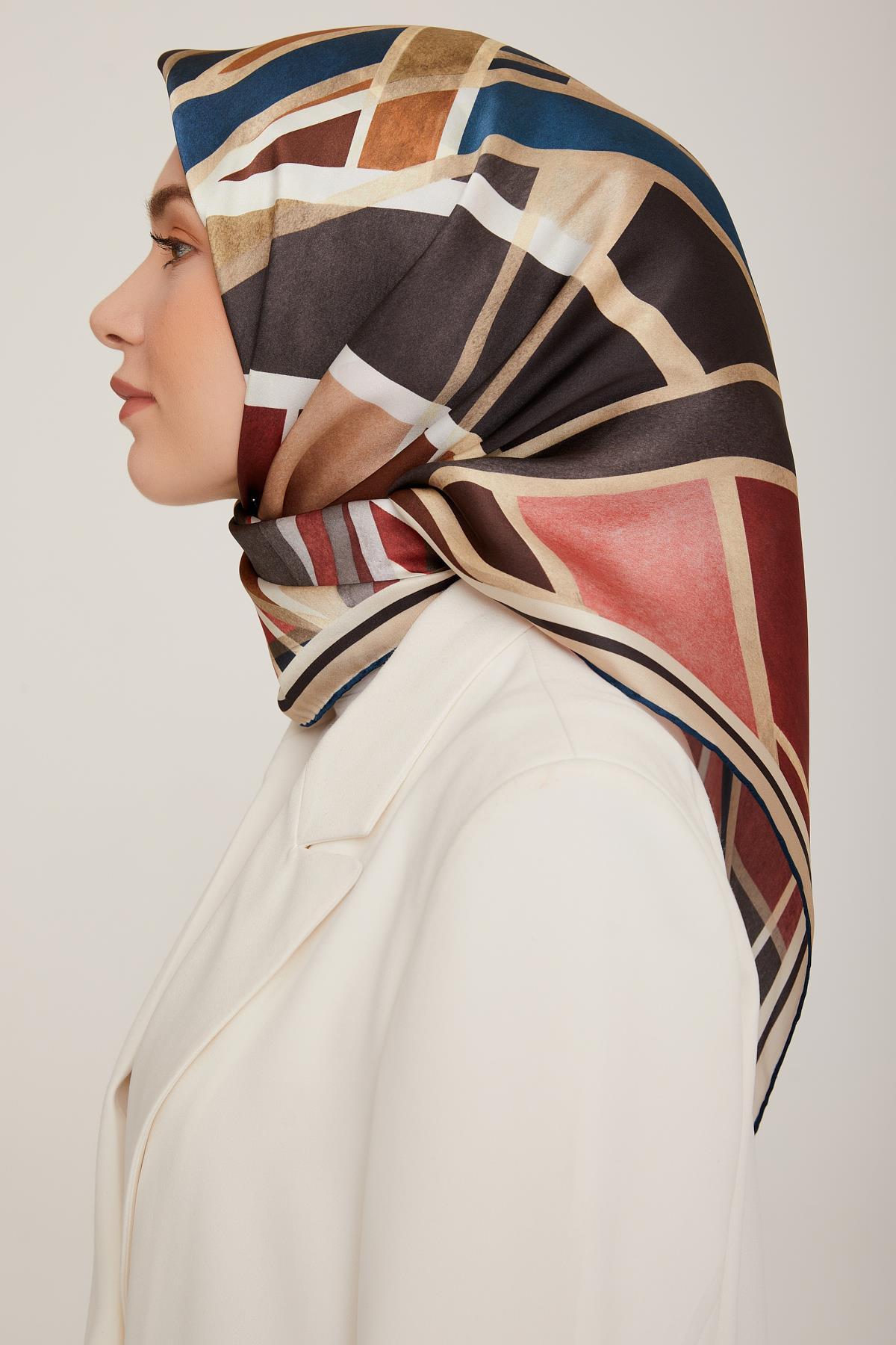 Armine İpek Saten Eşarp 8843D-36