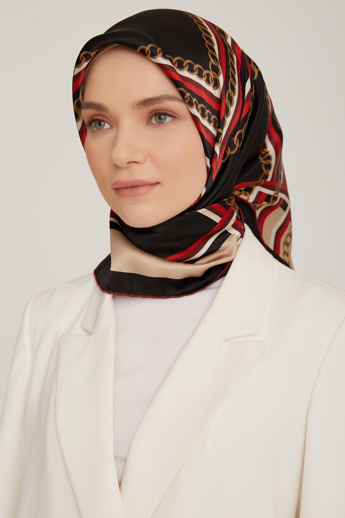 Armine İpek Saten Eşarp 8845D-31