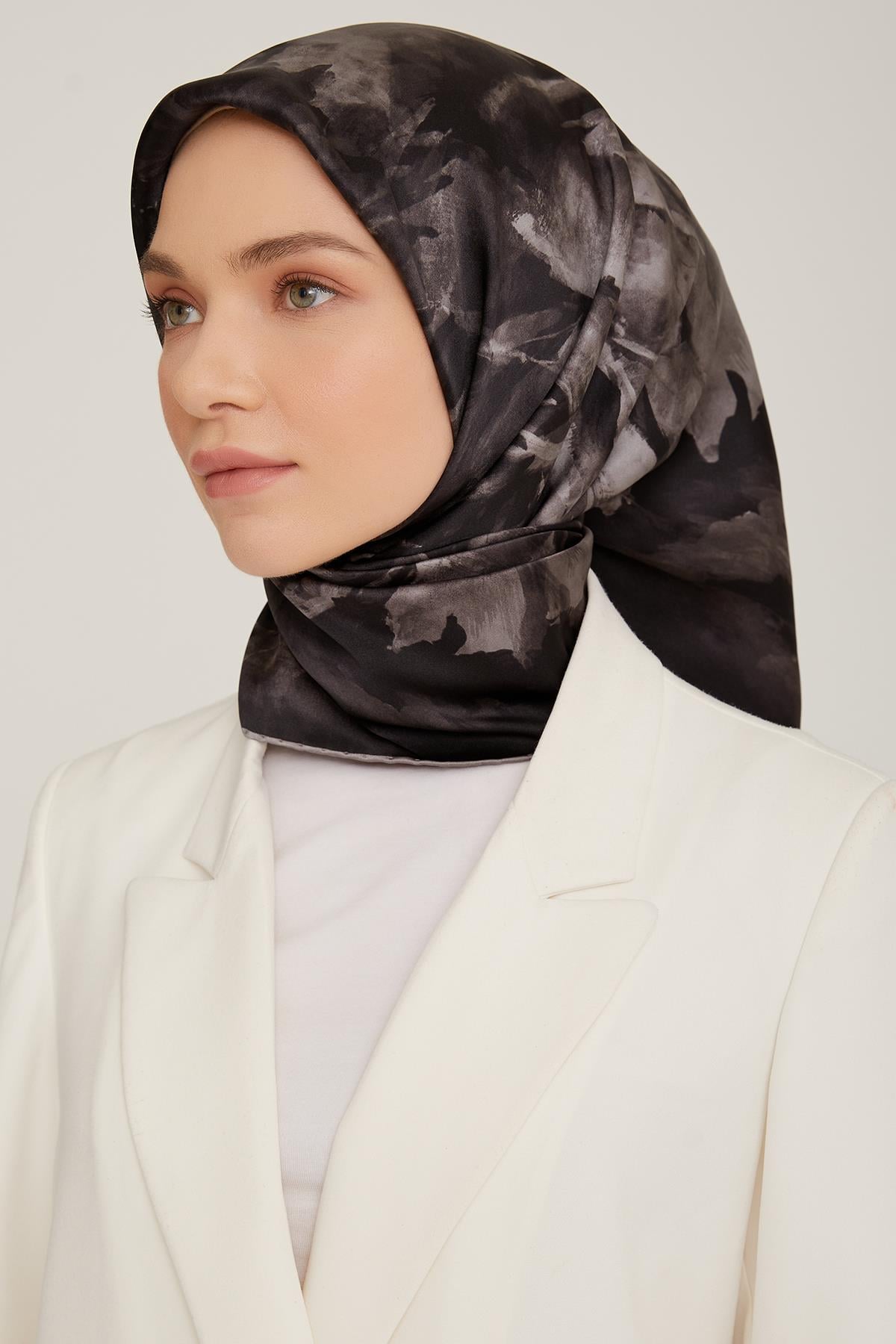 Armine İpek Saten Eşarp 8847D-01