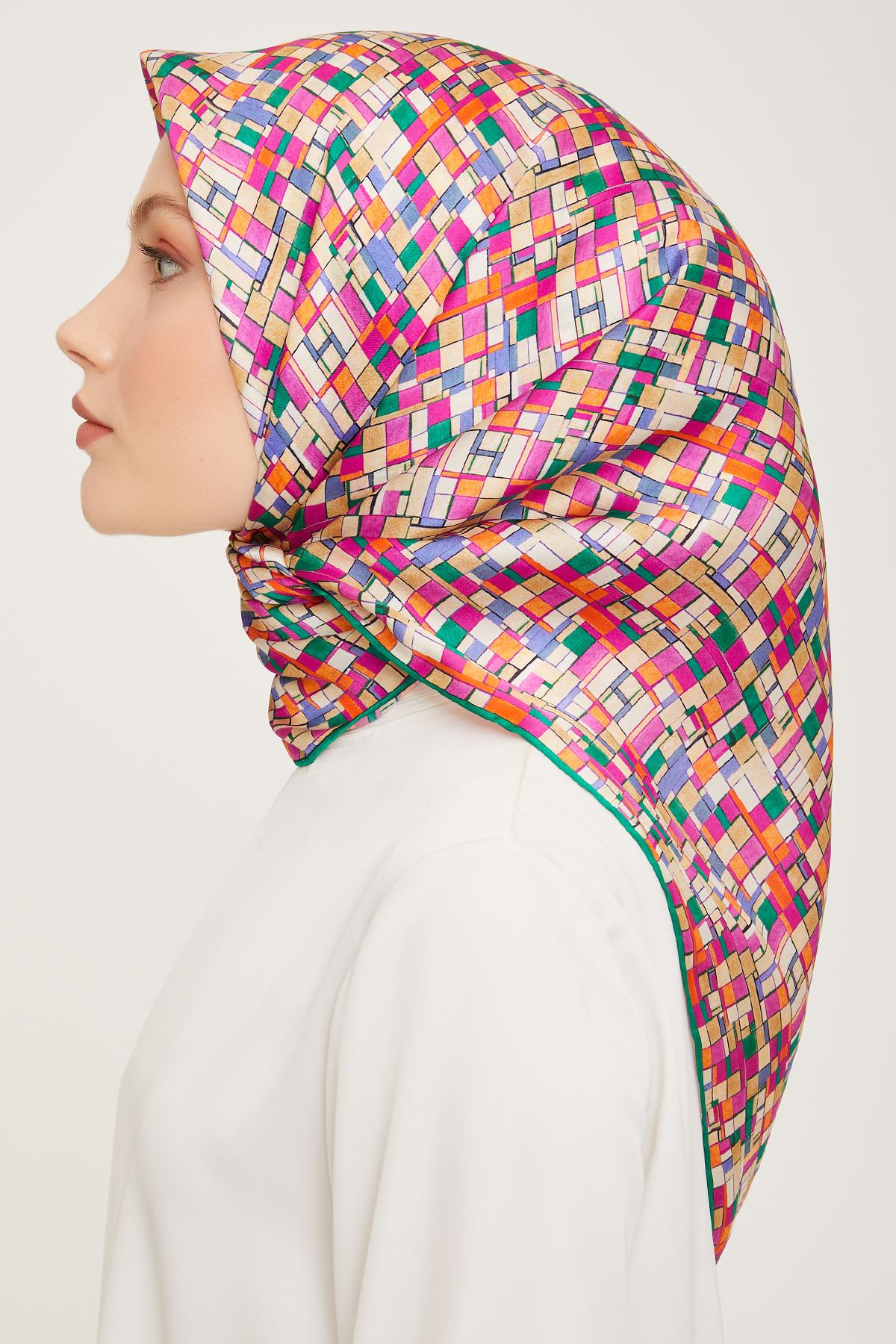 Armine İpek Saten (Sura) Eşarp 9004D E23KA9004D01-38
