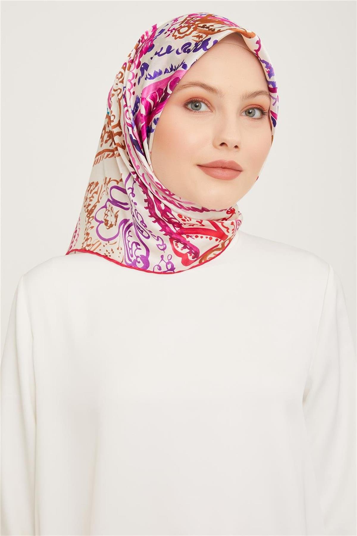 Armine İpek Saten (Sura) Eşarp 9037D E23KA9037D01-55