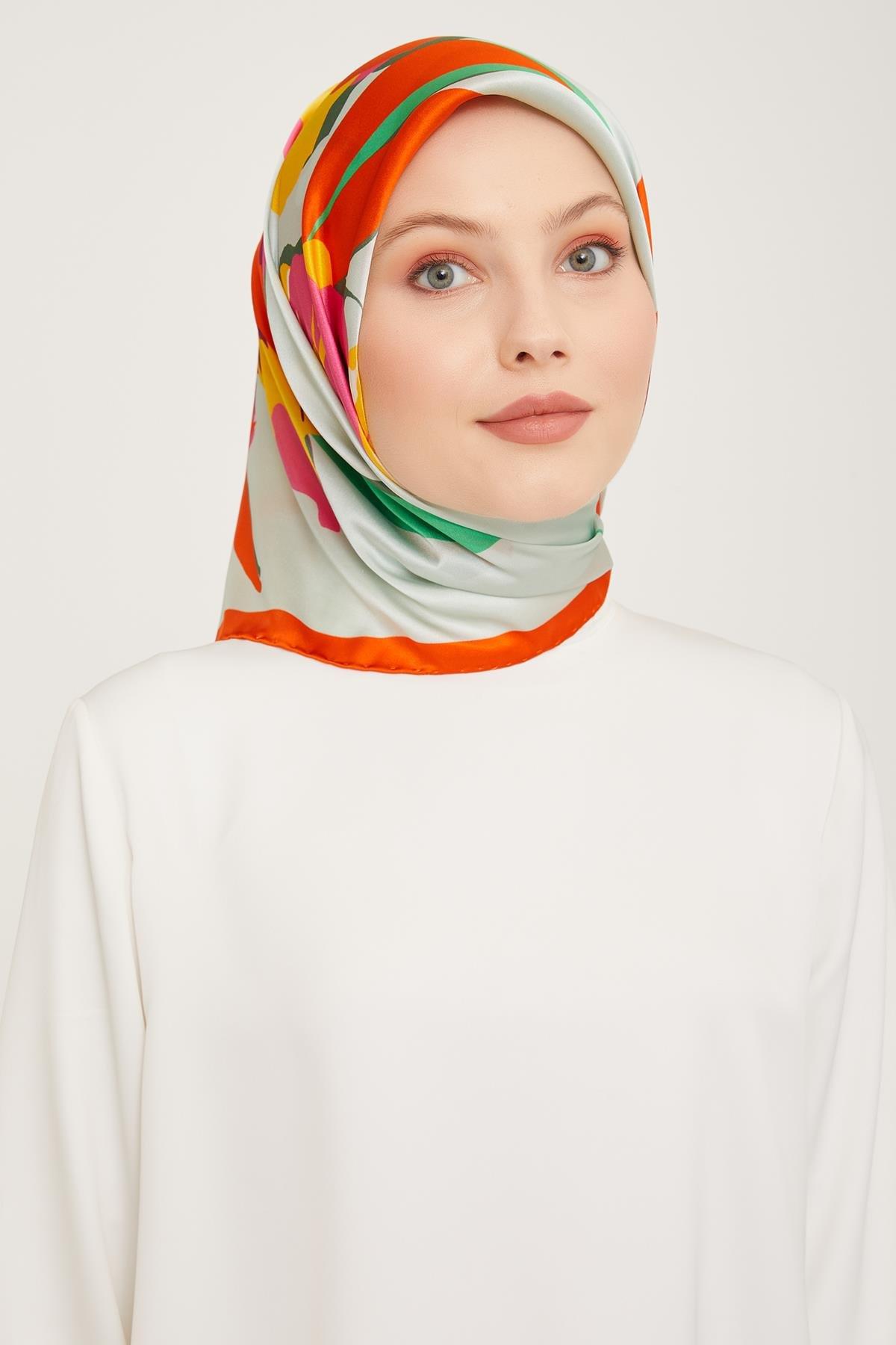 Armine İpek Saten (Sura) Eşarp 9042D E23KA9042D01-34