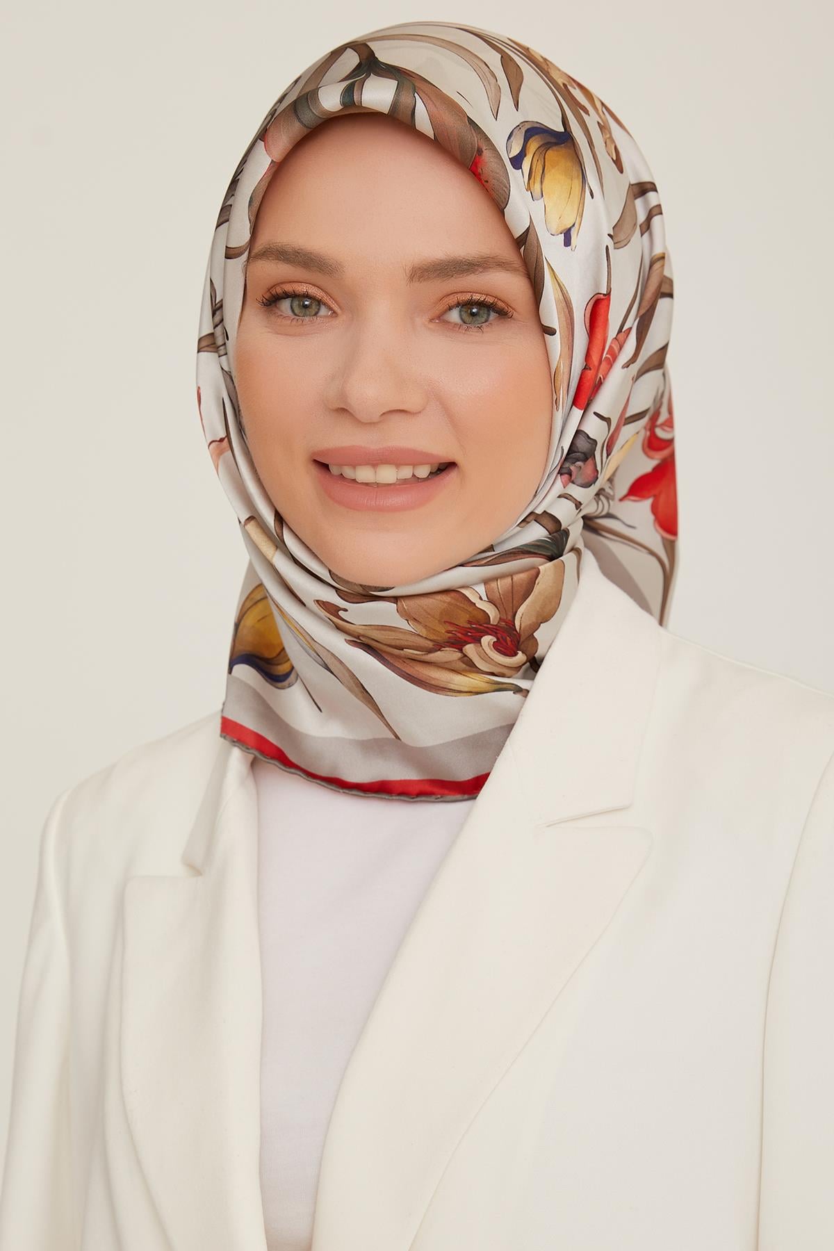 Armine İpek Tivil Eşarp 8825D-04