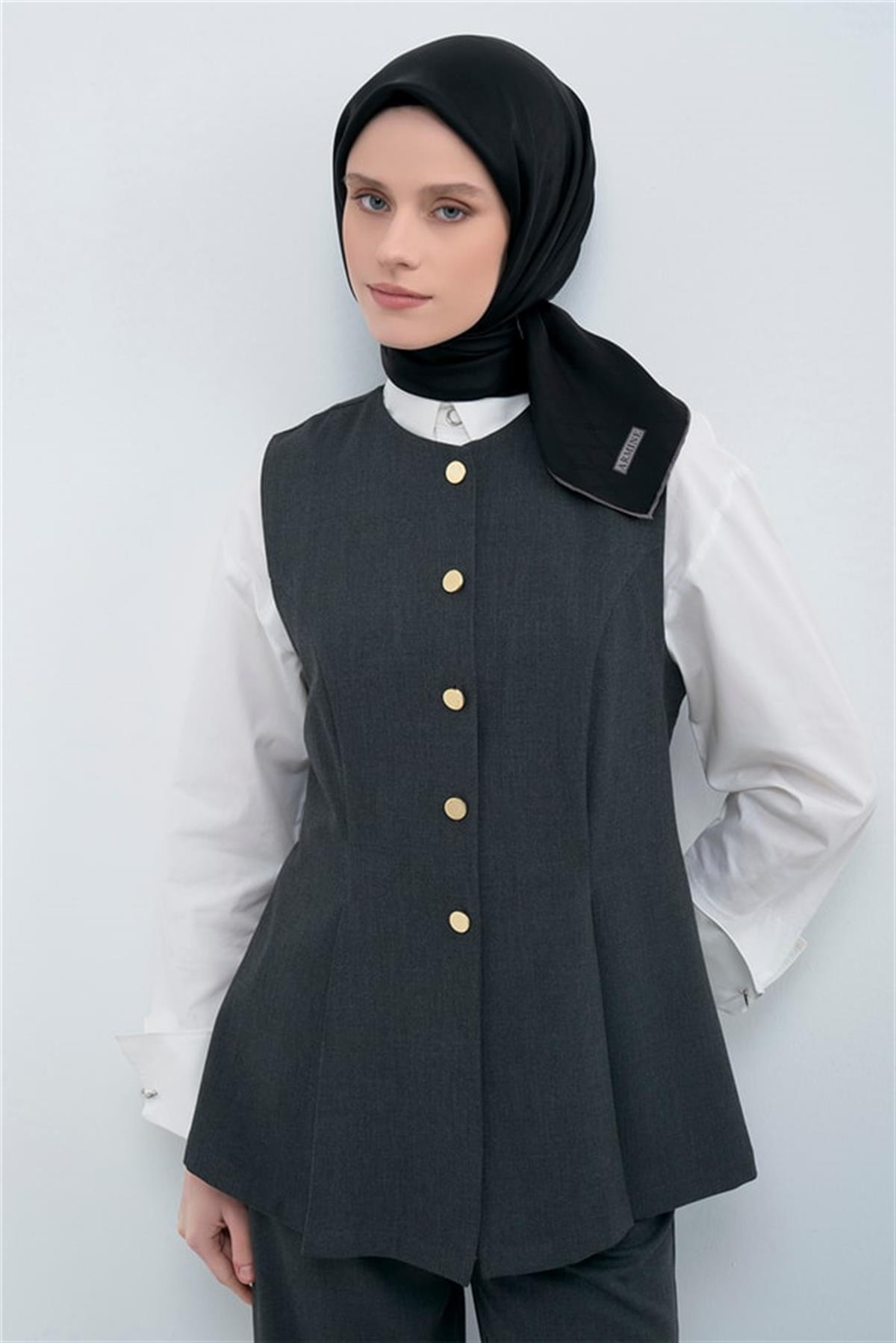 Armine Jakarlı İpek Eşarp 2003D E25KA2003D01-20