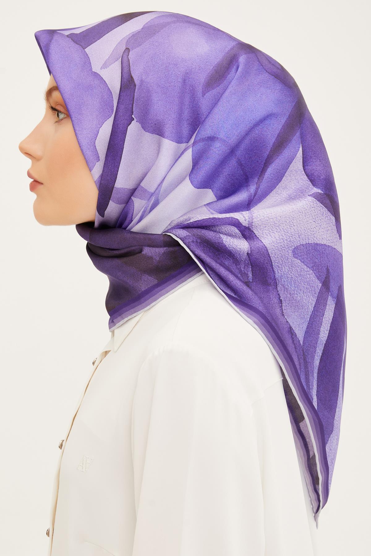 Armine Saten İpek Eşarp 8953D E23YA8953D01-04
