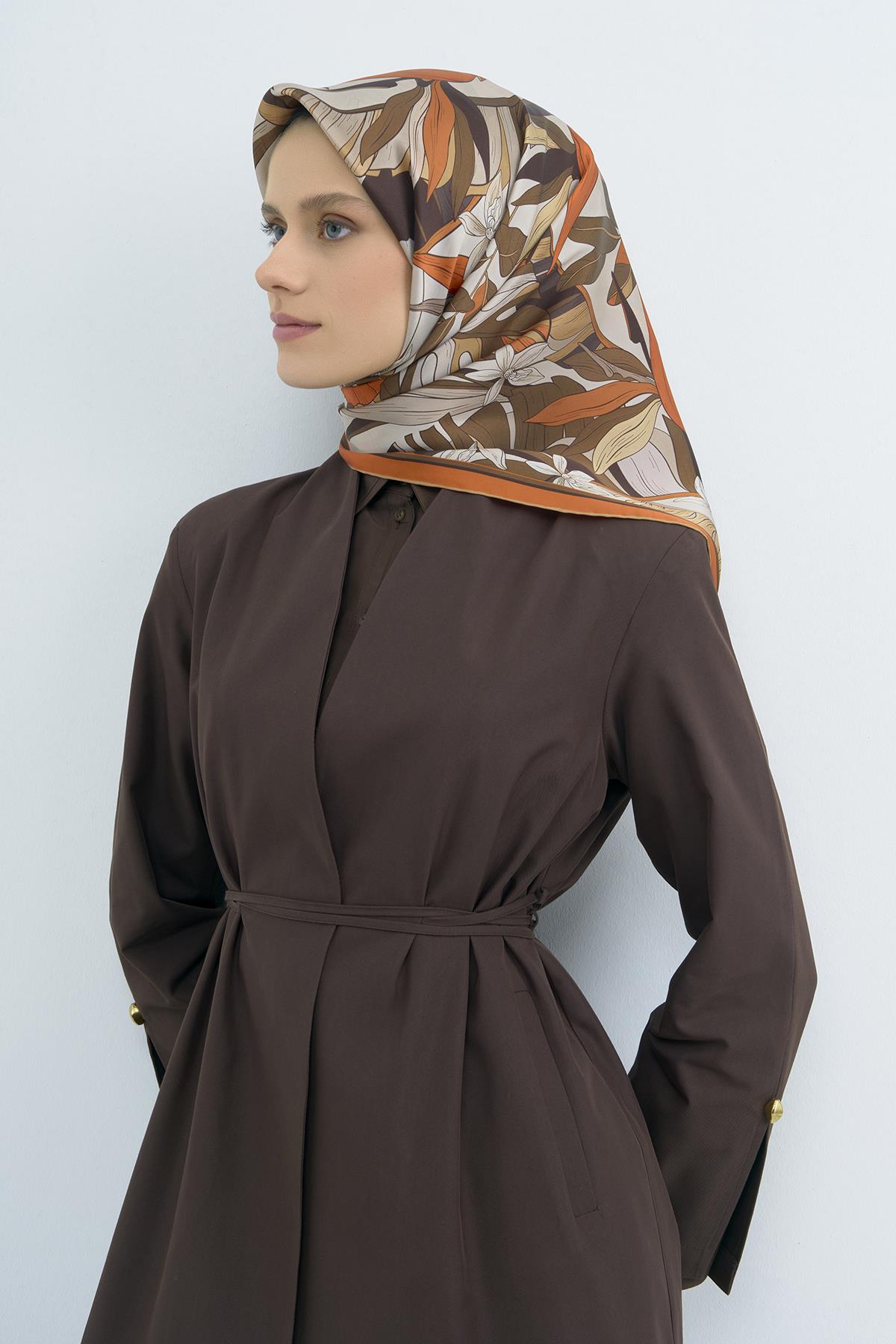 Armine Saten İpek Eşarp 9500D E26YA9500D01-80