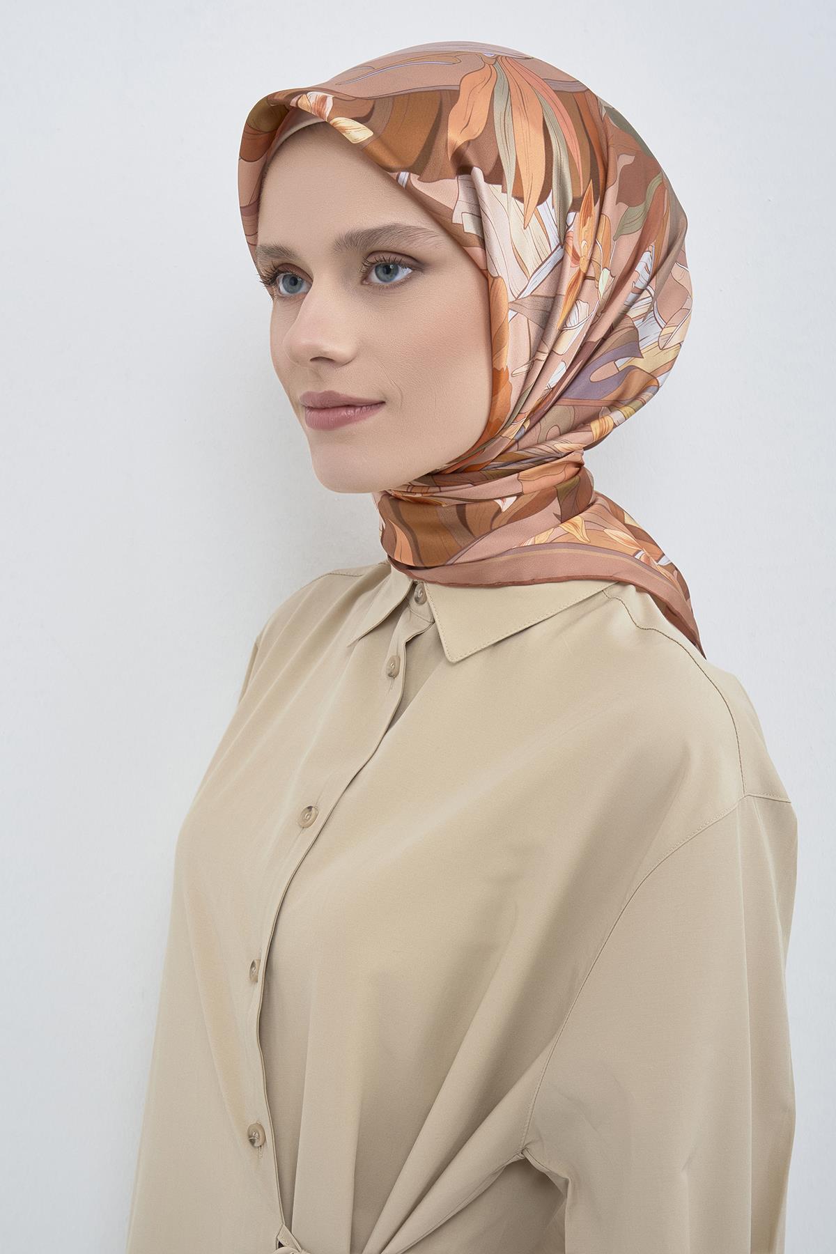 Armine Saten İpek Eşarp 9500D E26YA9500D01-51