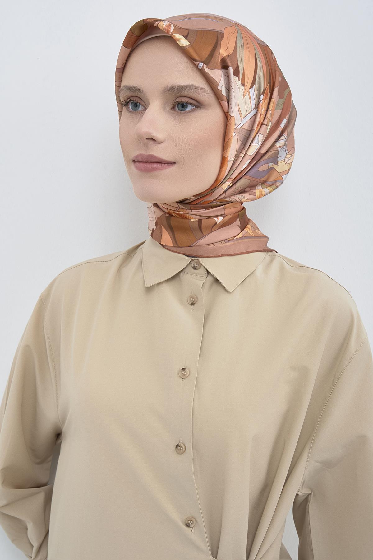 Armine Saten İpek Eşarp 9500D E26YA9500D01-51