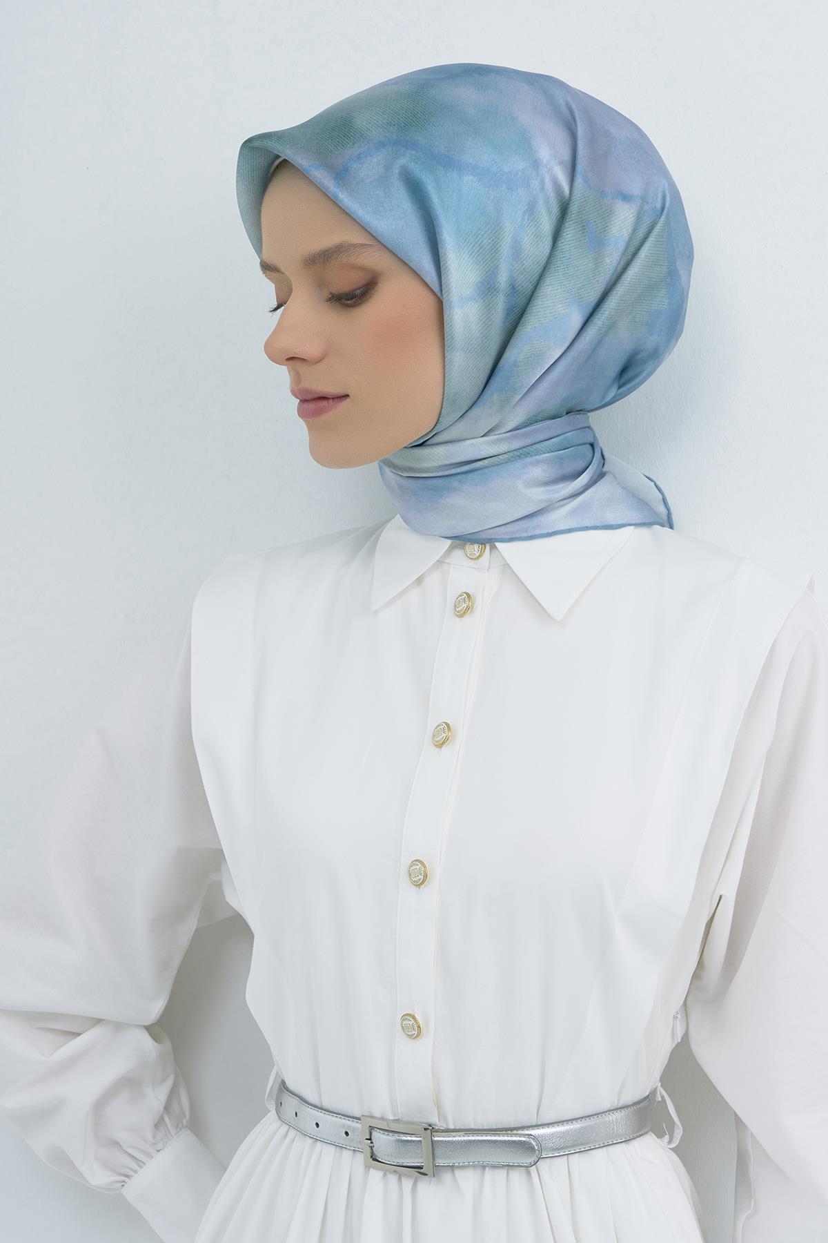 Armine Saten İpek Eşarp 9501D E26YA9501D01-32