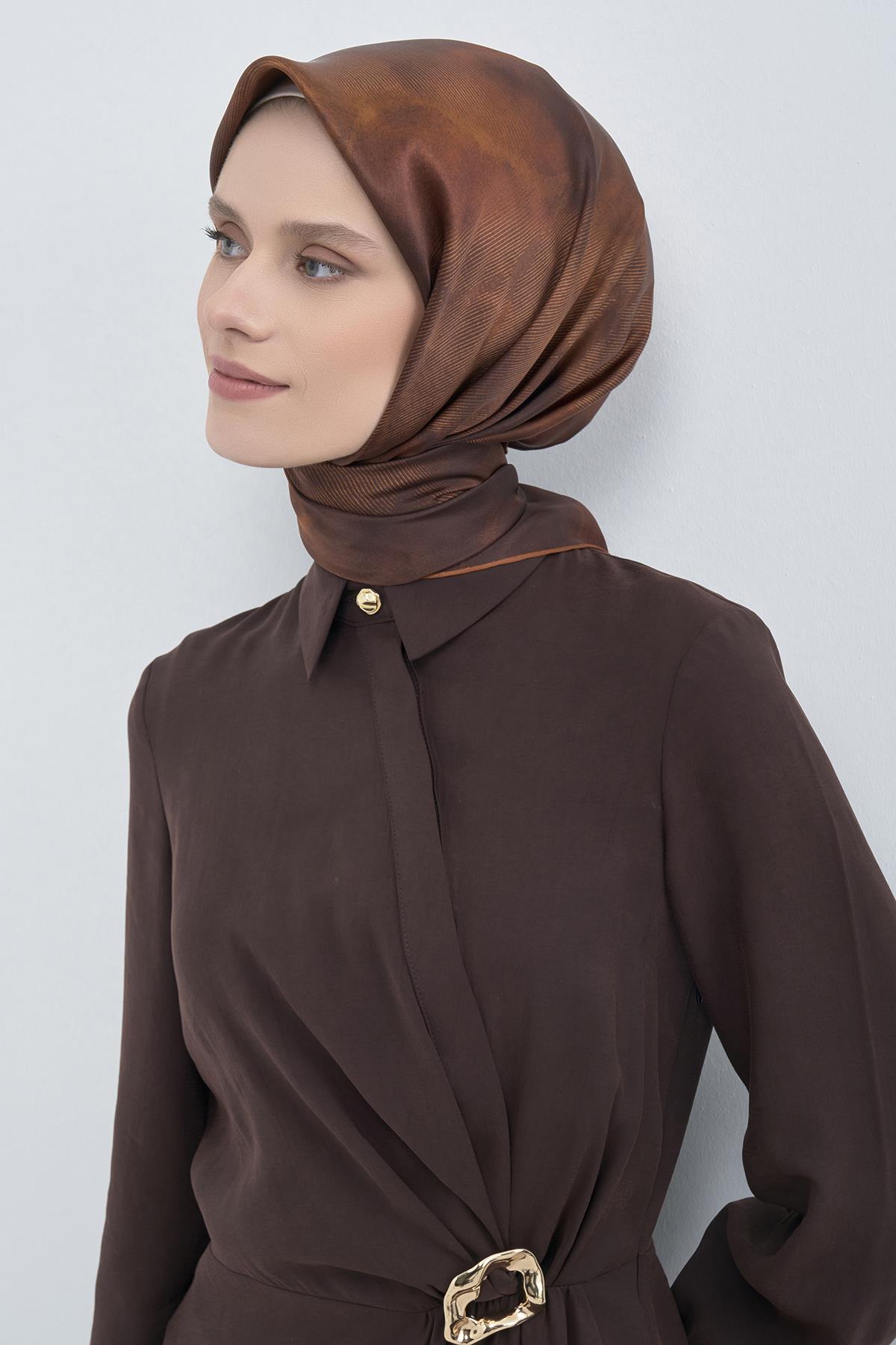 Armine Saten İpek Eşarp 9501D E26YA9501D01-06