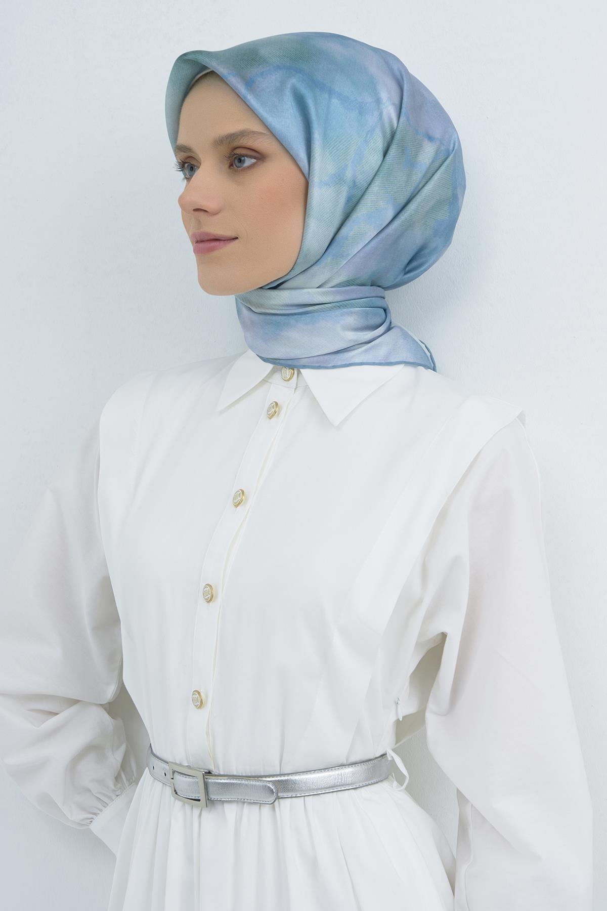 Armine Saten İpek Eşarp 9501D E26YA9501D01-32