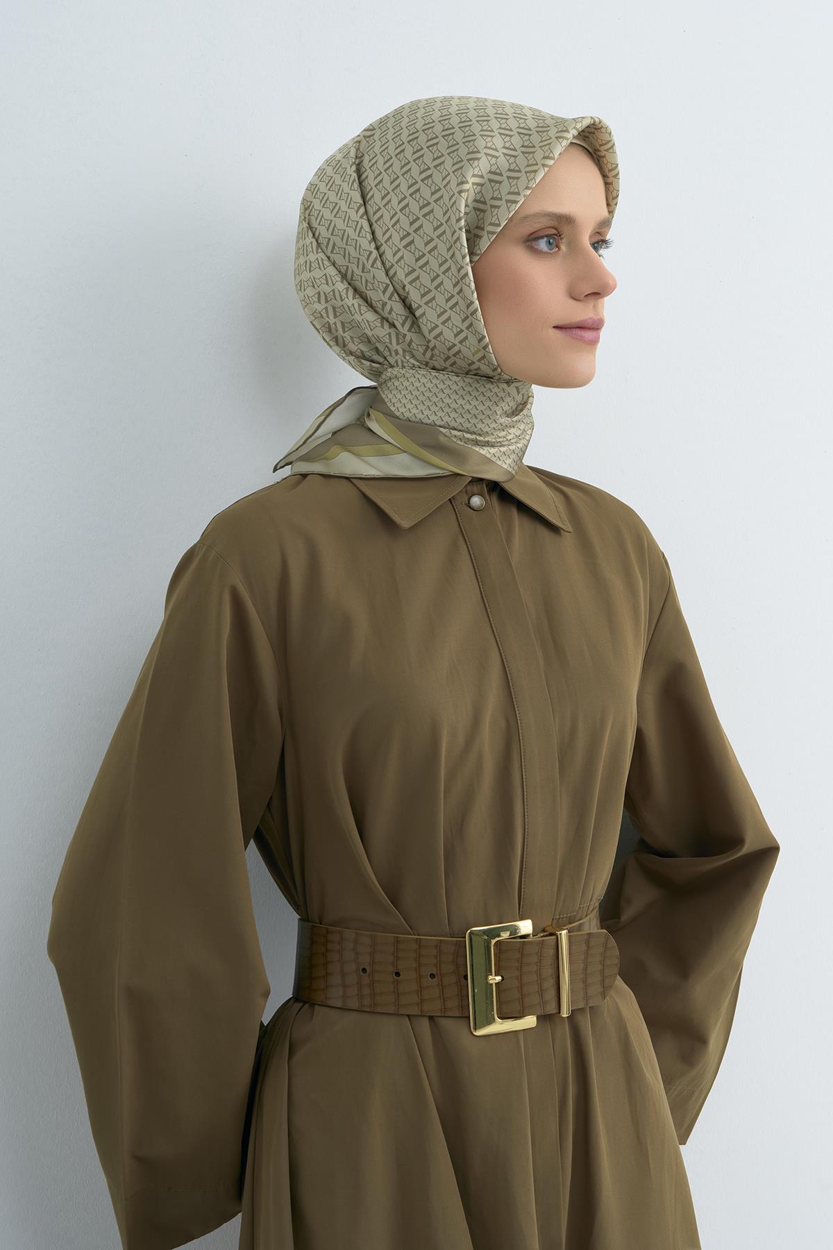 Armine Saten İpek Eşarp 9502D E26YA9502D01-81