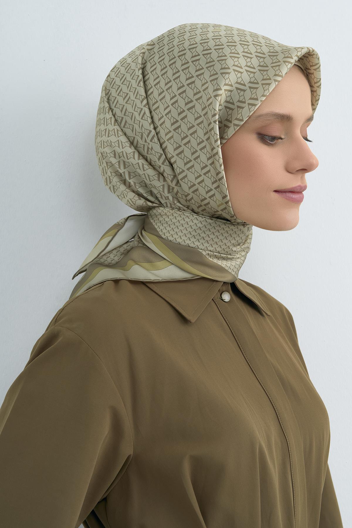Armine Saten İpek Eşarp 9502D E26YA9502D01-81
