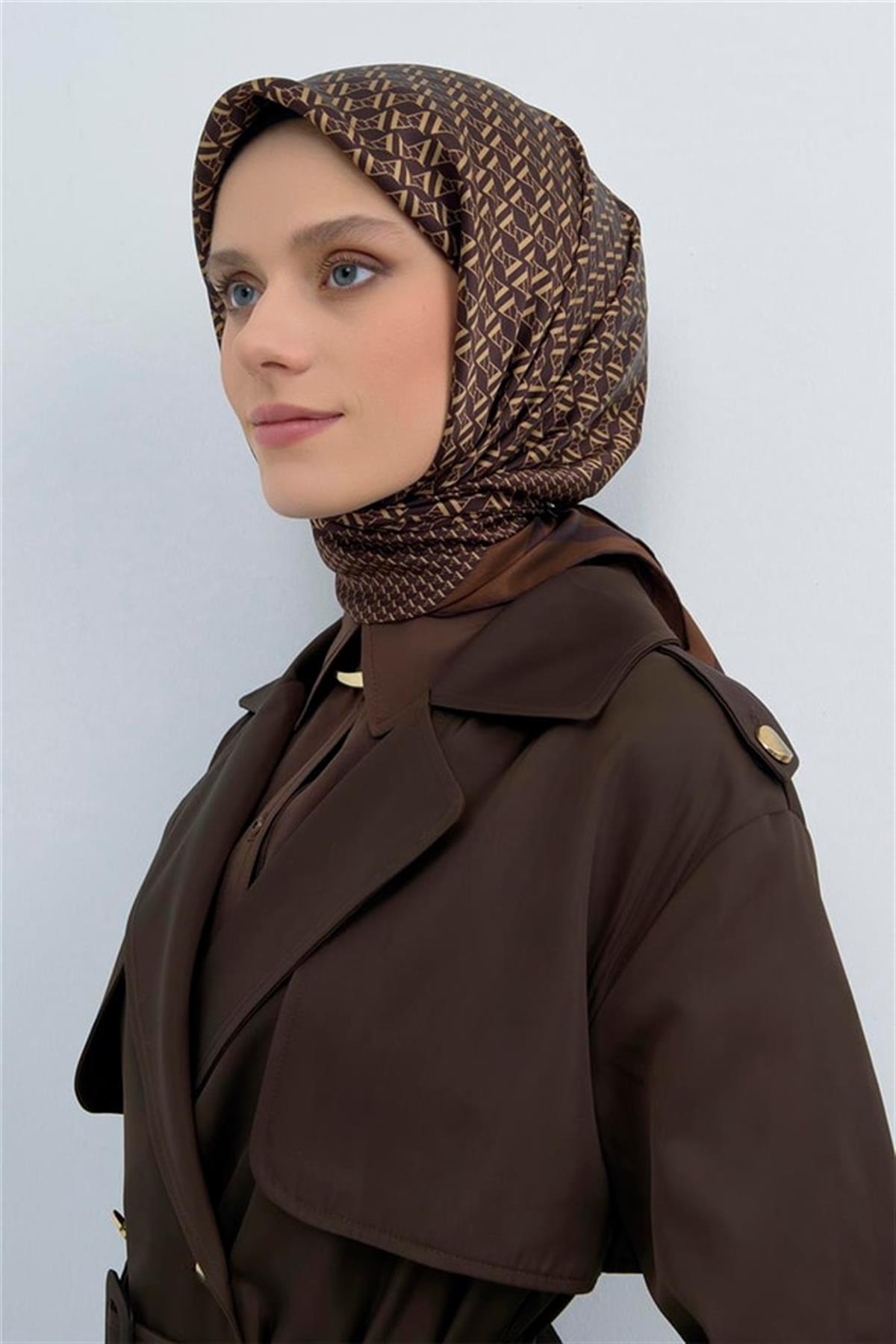 Armine Saten İpek Eşarp 9502D E26YA9502D01-06