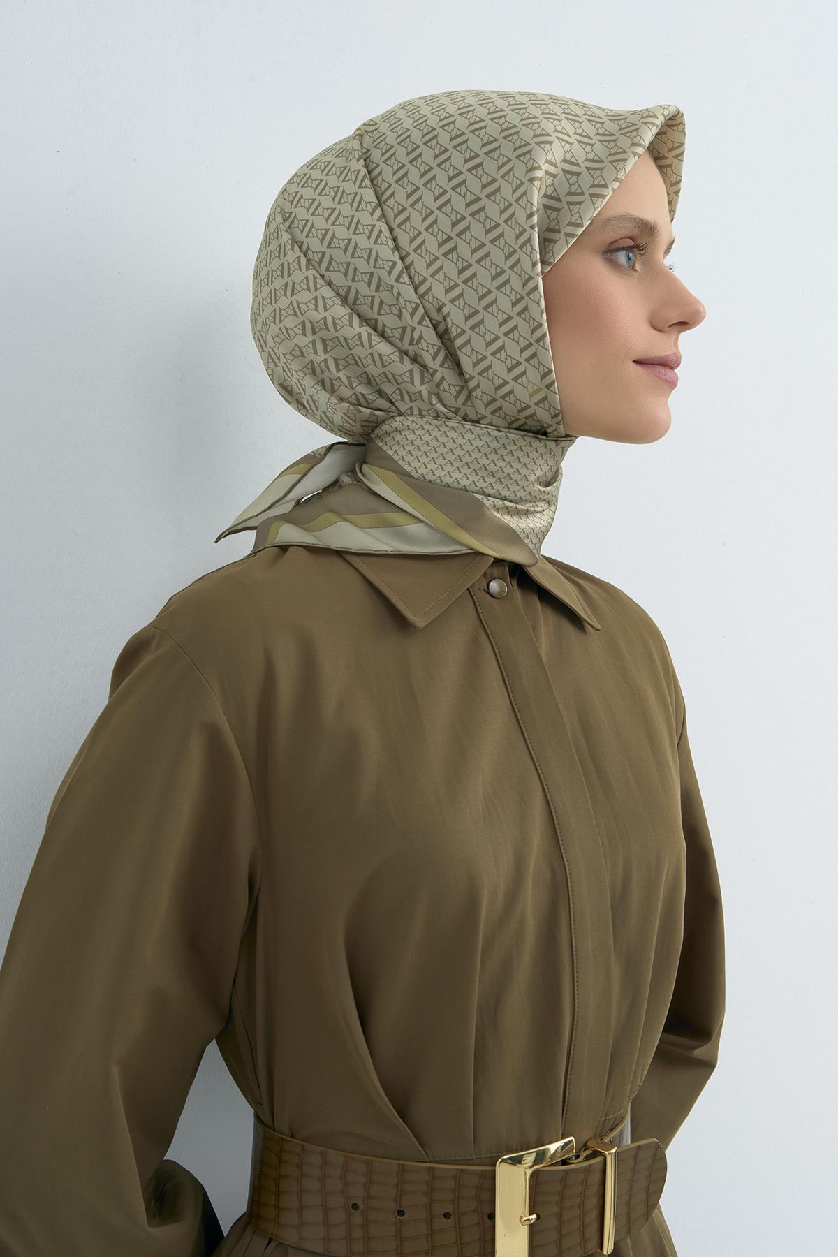 Armine Saten İpek Eşarp 9502D E26YA9502D01-81