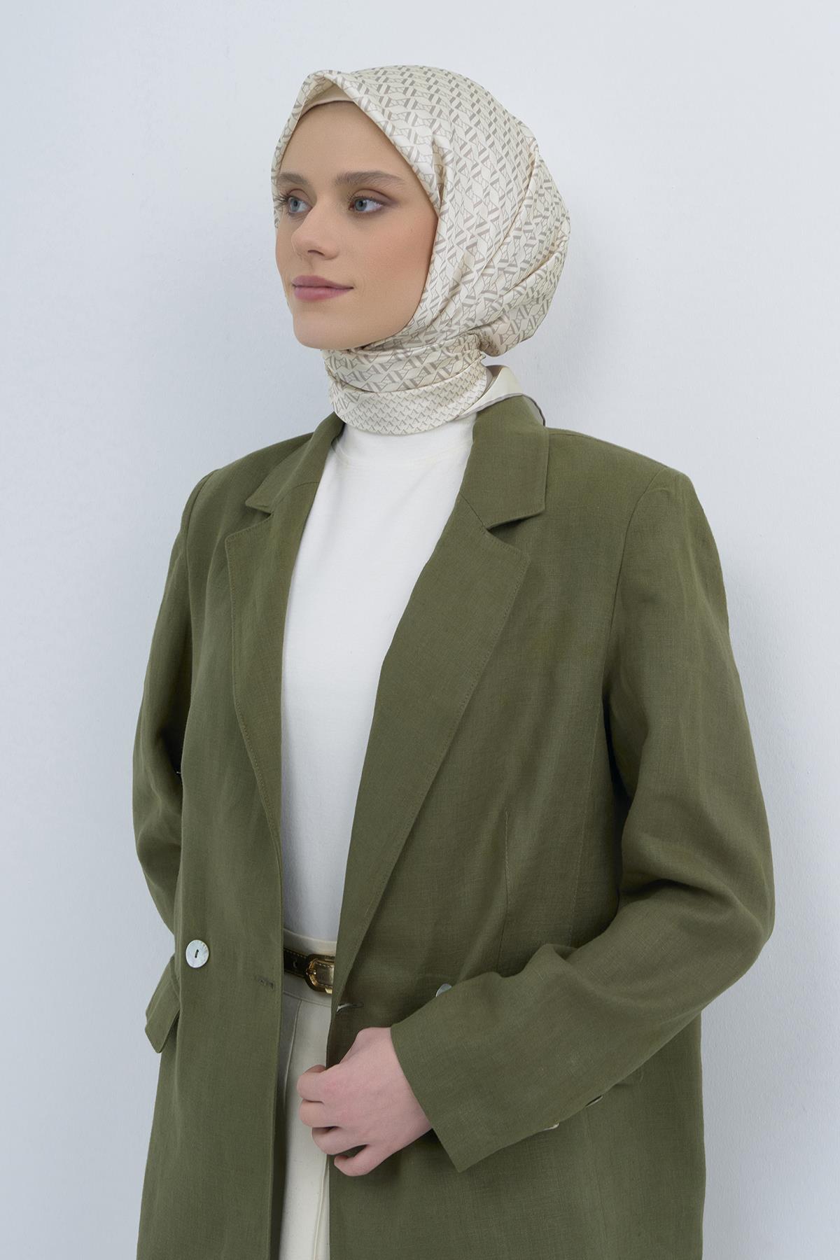 Armine Saten İpek Eşarp 9502D E26YA9502D01-80