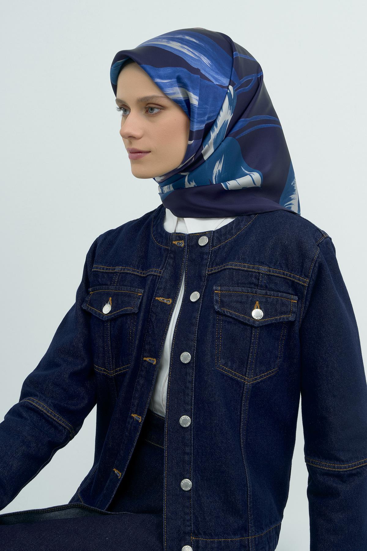 Armine Saten İpek Eşarp 9506D E26YA9506D01-32