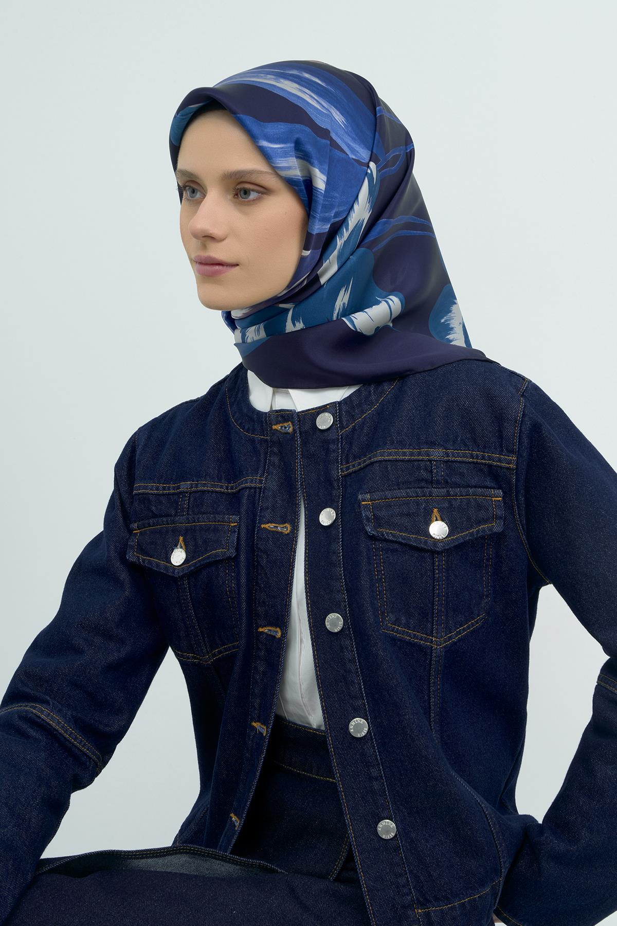 Armine Saten İpek Eşarp 9506D E26YA9506D01-32