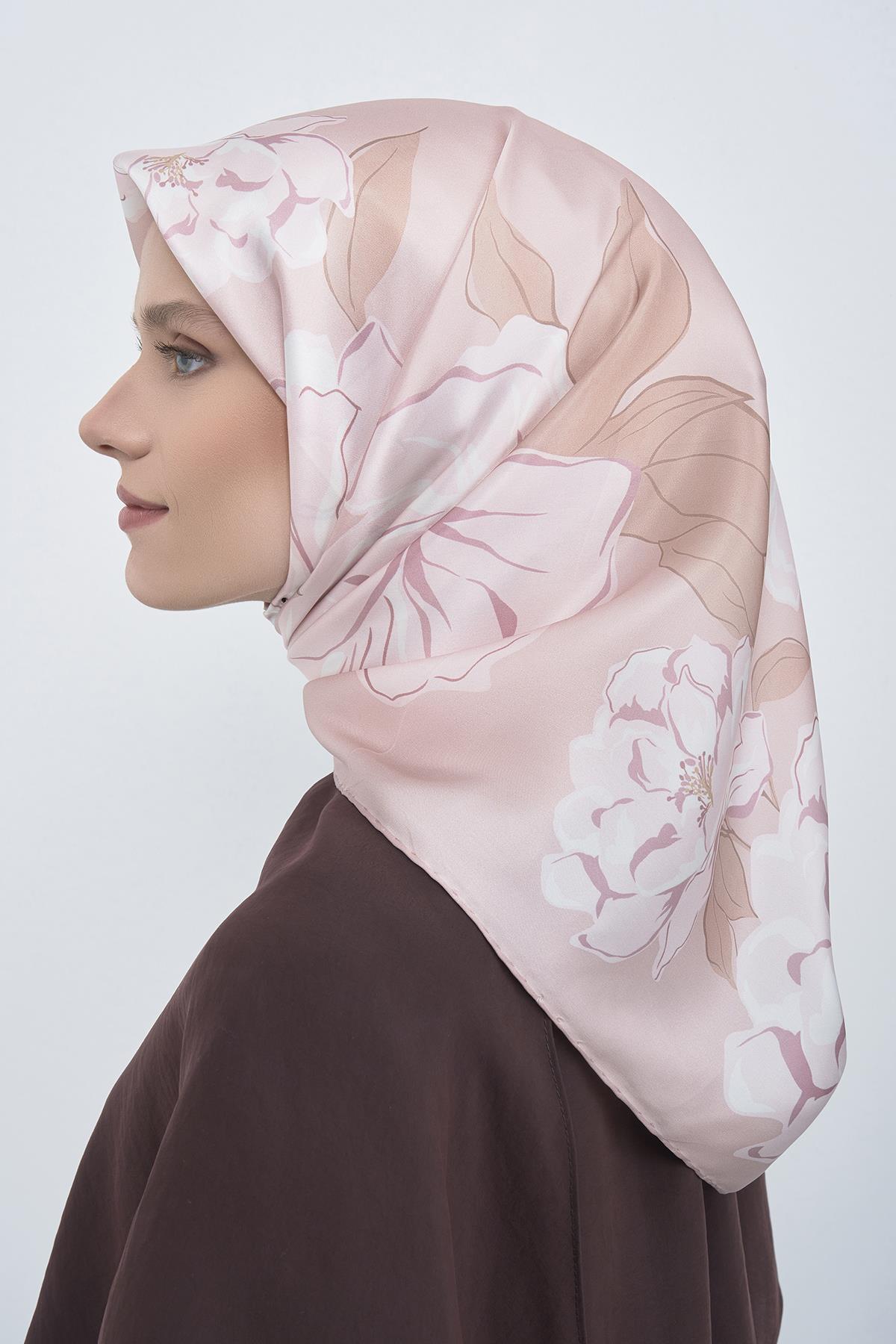 Armine Saten İpek Eşarp 9509D E26YA9509D01-11