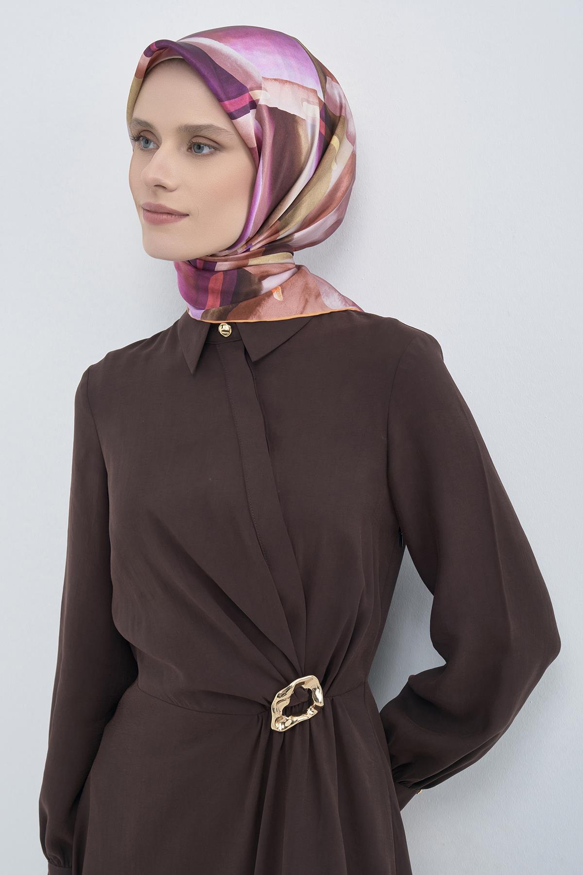 Armine Saten İpek Eşarp 9510D E26YA9510D01-33