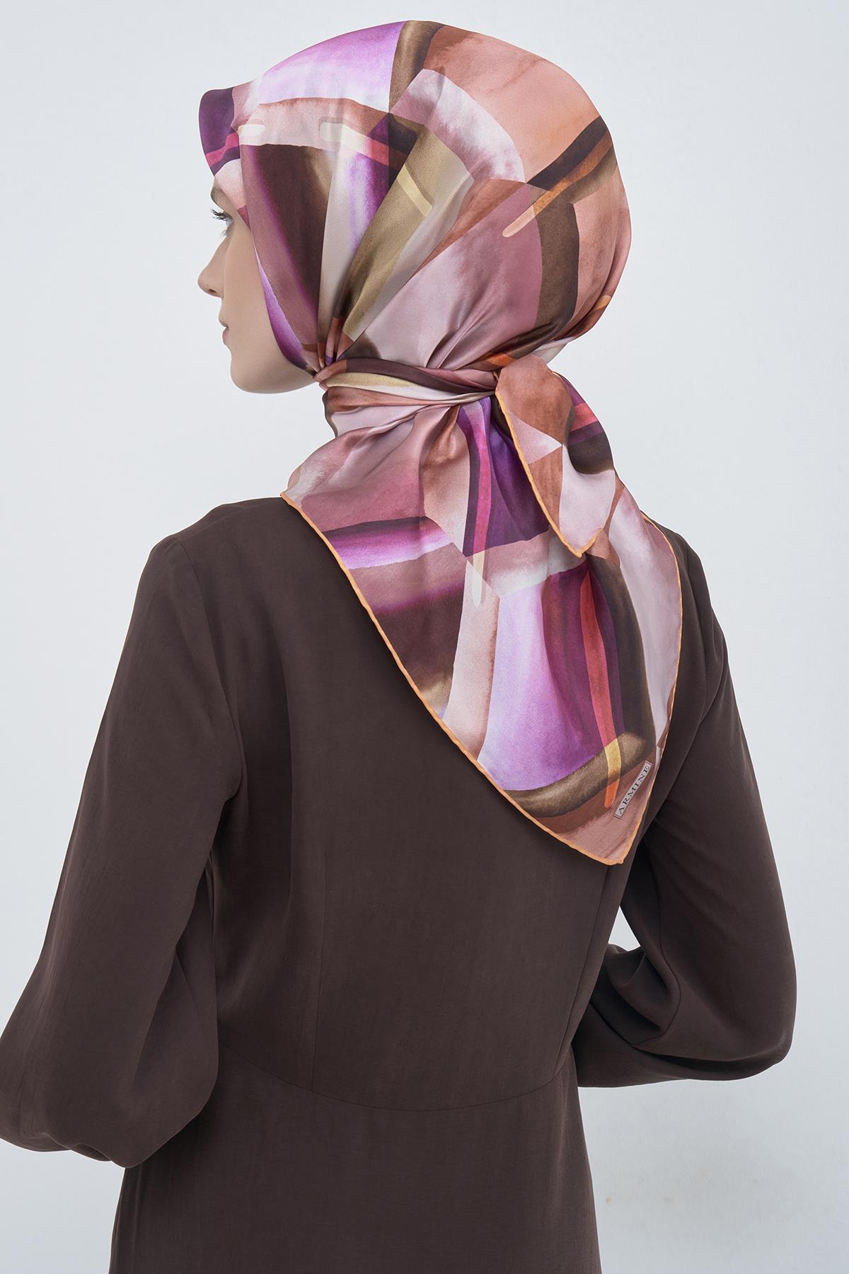 Armine Saten İpek Eşarp 9510D E26YA9510D01-33