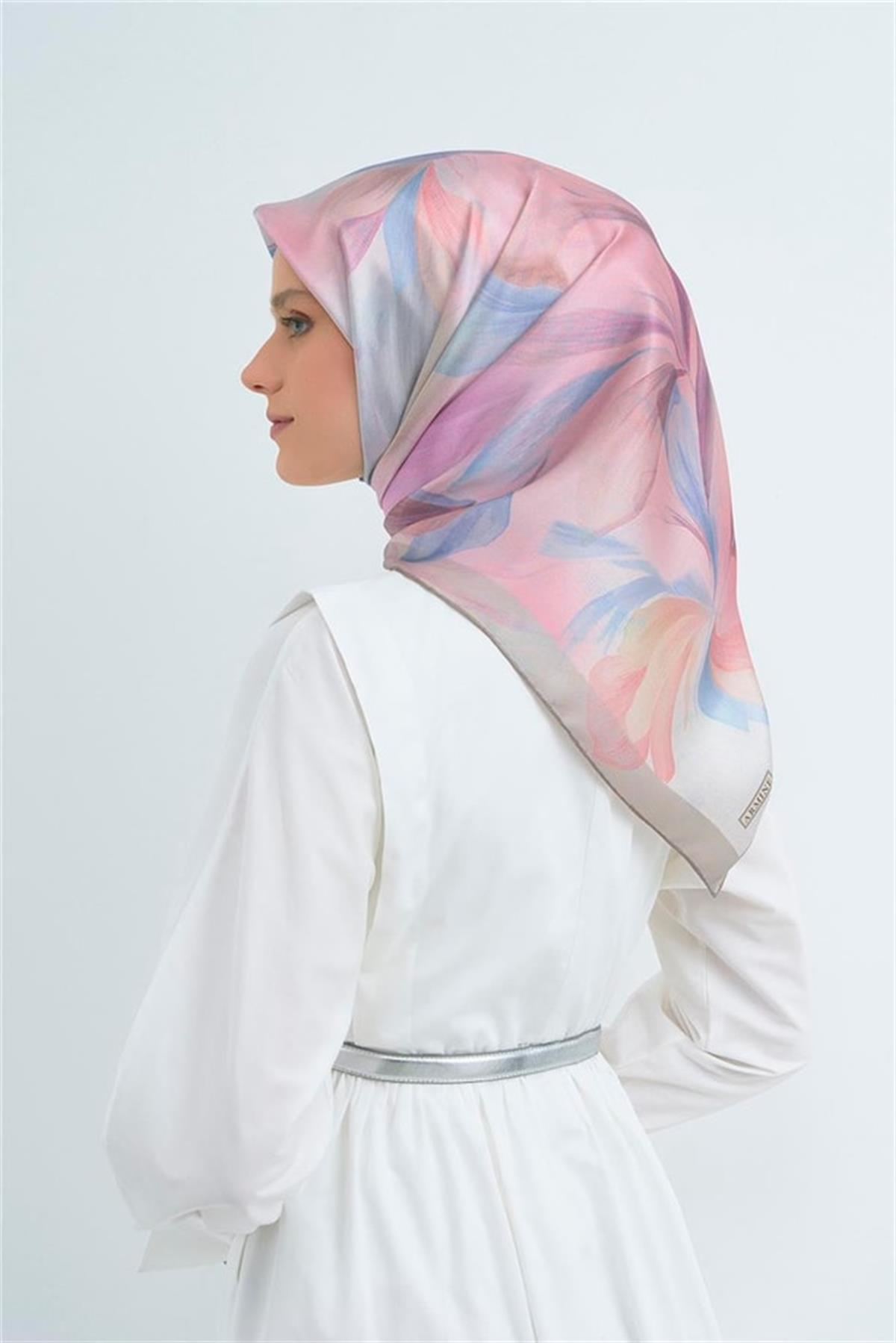 Armine Saten İpek Eşarp 9519D E26YA9519D01-86