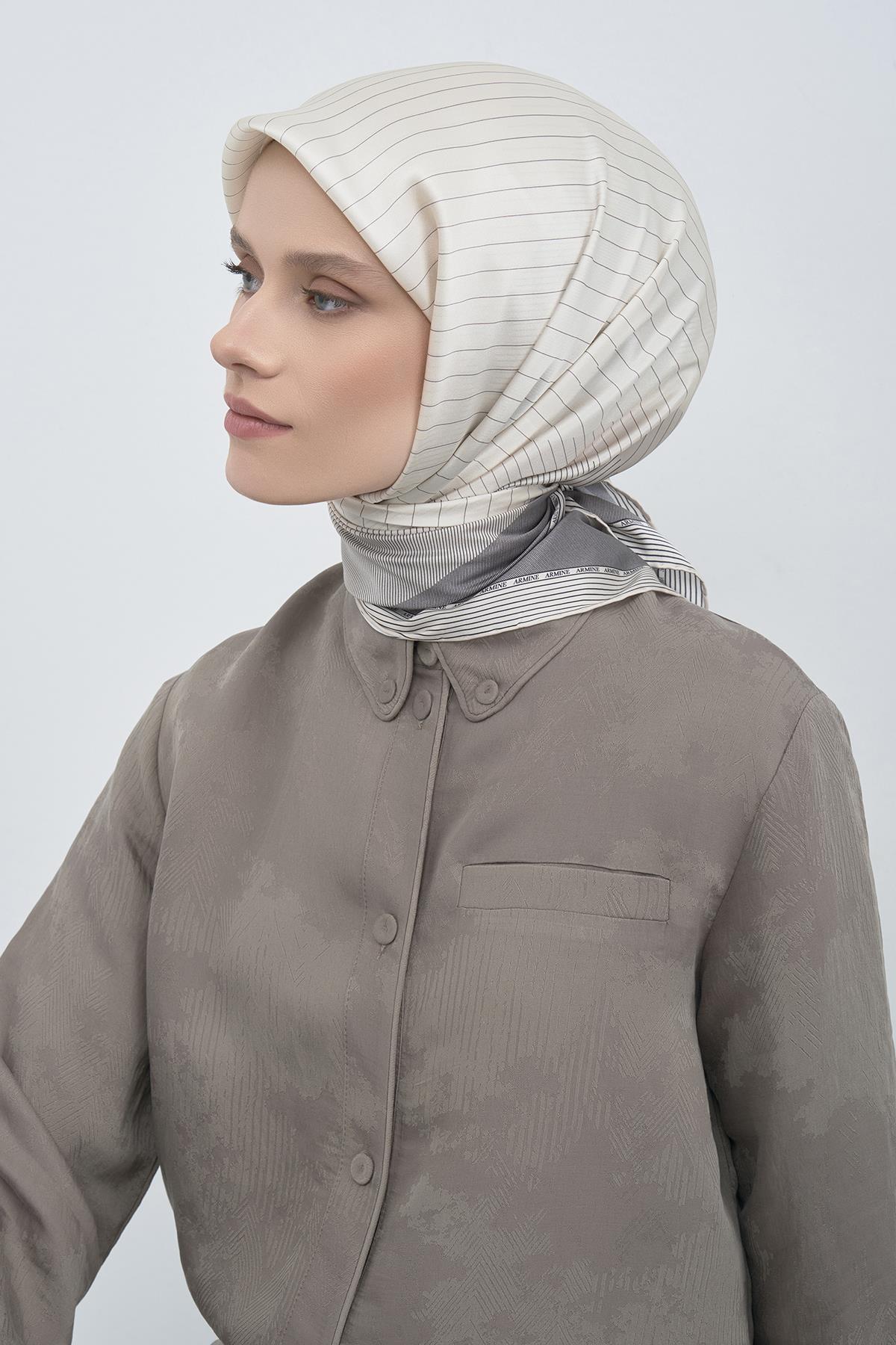 Armine Saten İpek Eşarp 9526D E26YA9526D01-06