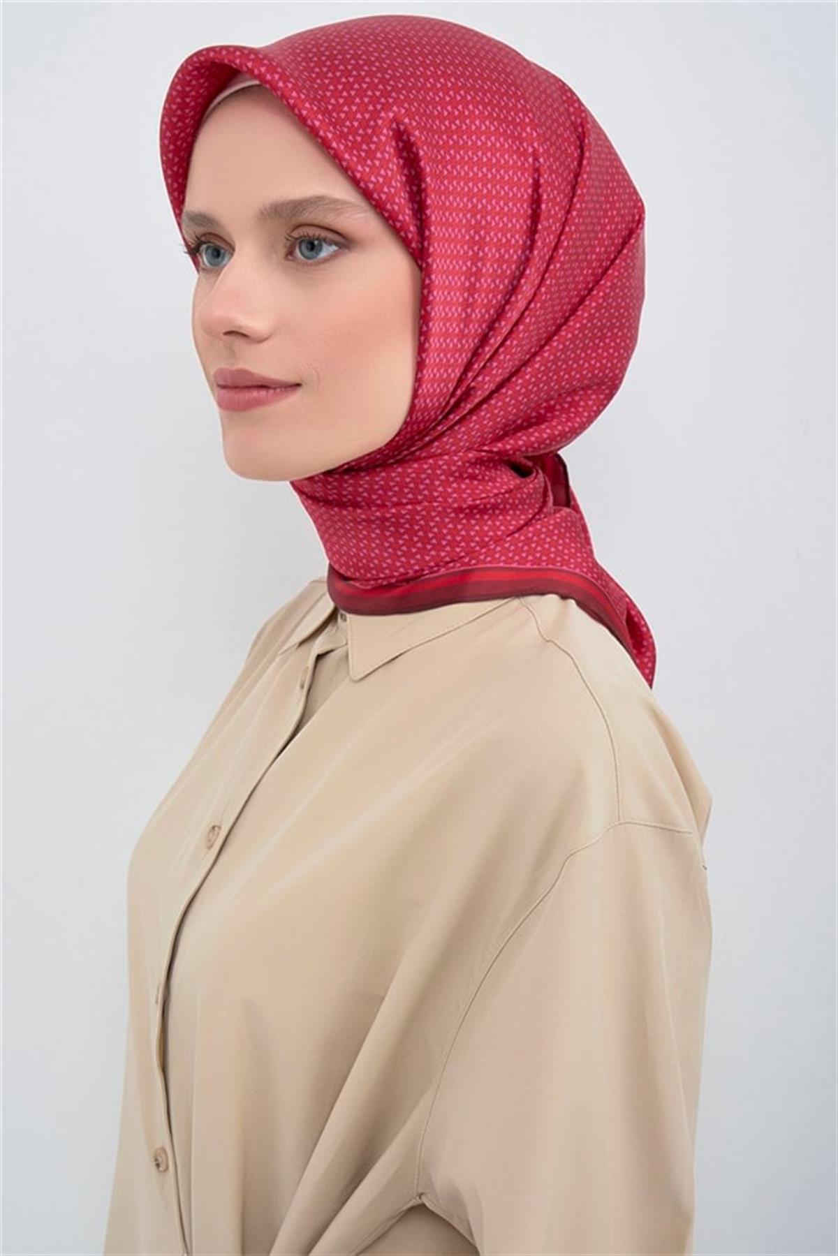 Armine Saten İpek Eşarp 9528D E26YA9528D01-82