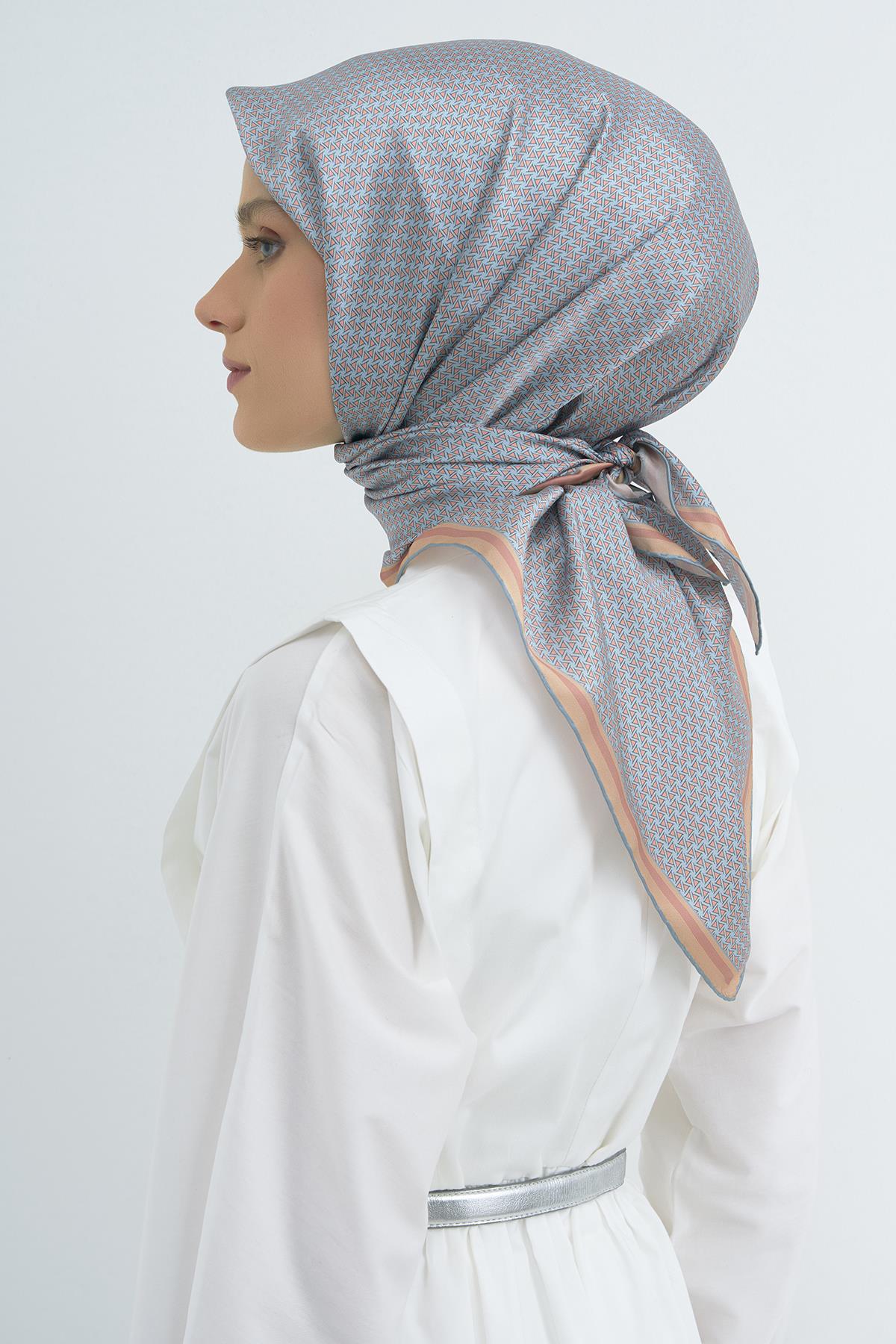 Armine Saten İpek Eşarp 9528D E26YA9528D01-08
