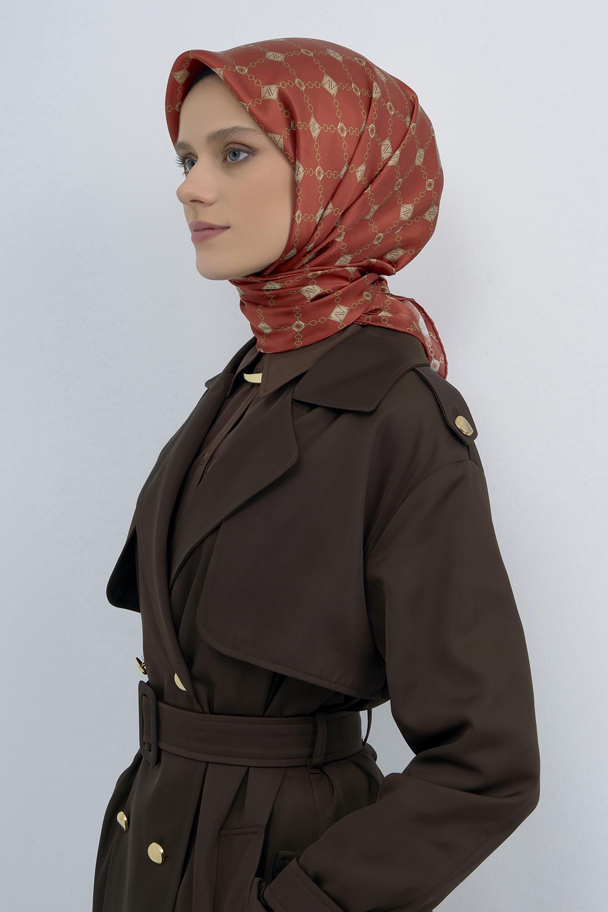 Armine Saten İpek Eşarp 9530D E26YA9530D01-84