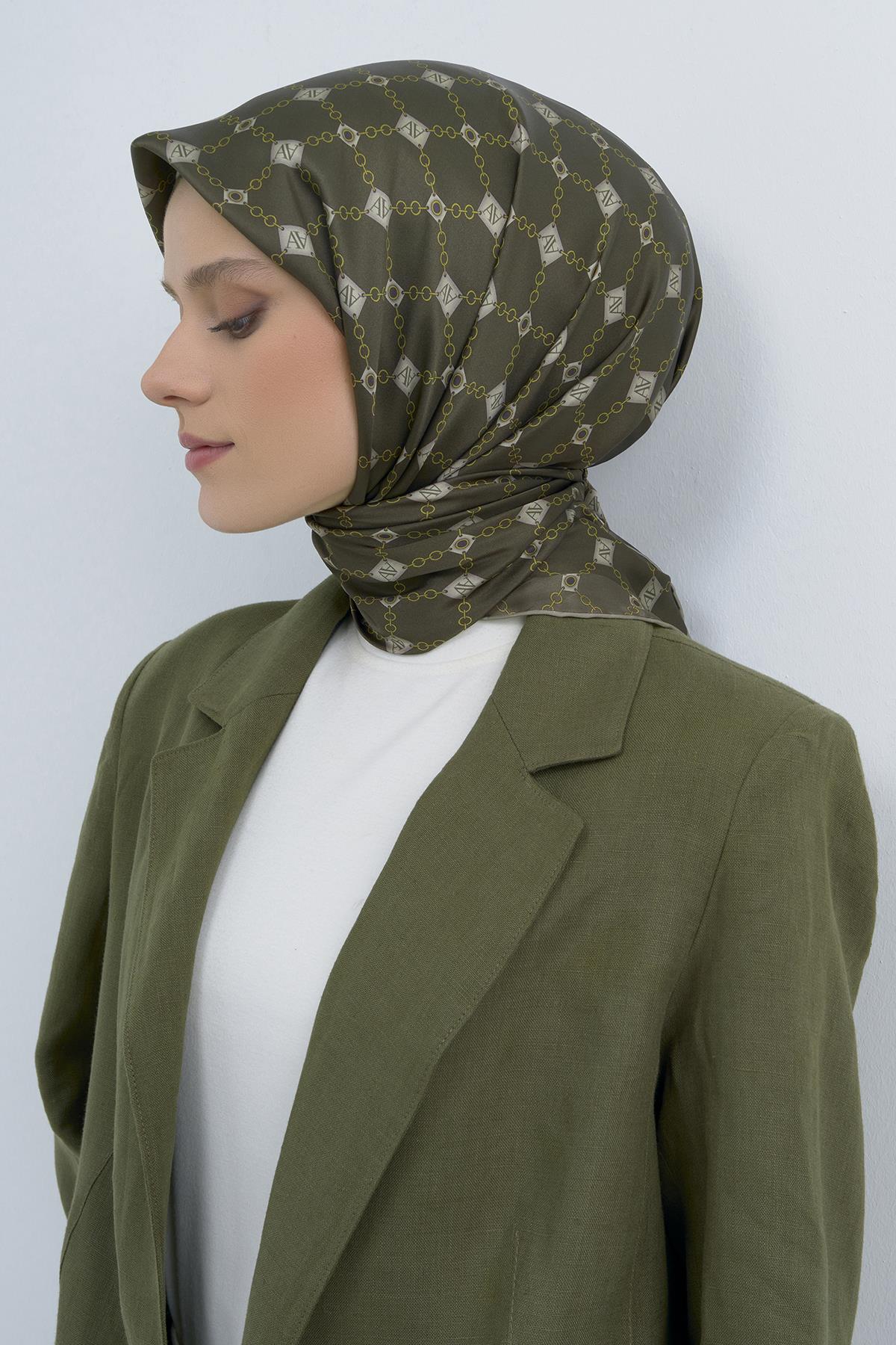 Armine Saten İpek Eşarp 9530D E26YA9530D01-81