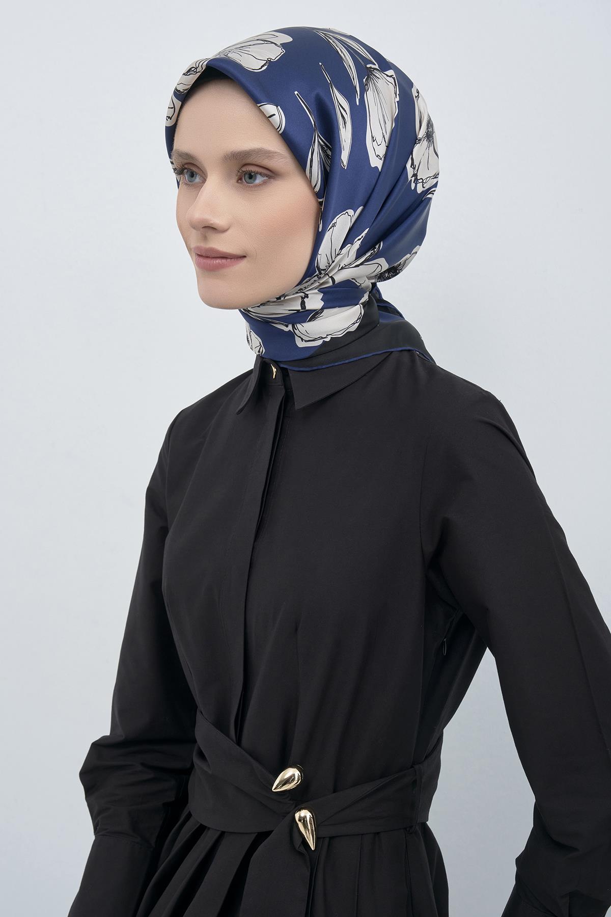 Armine Saten İpek Eşarp 9536D E26YA9536D01-31